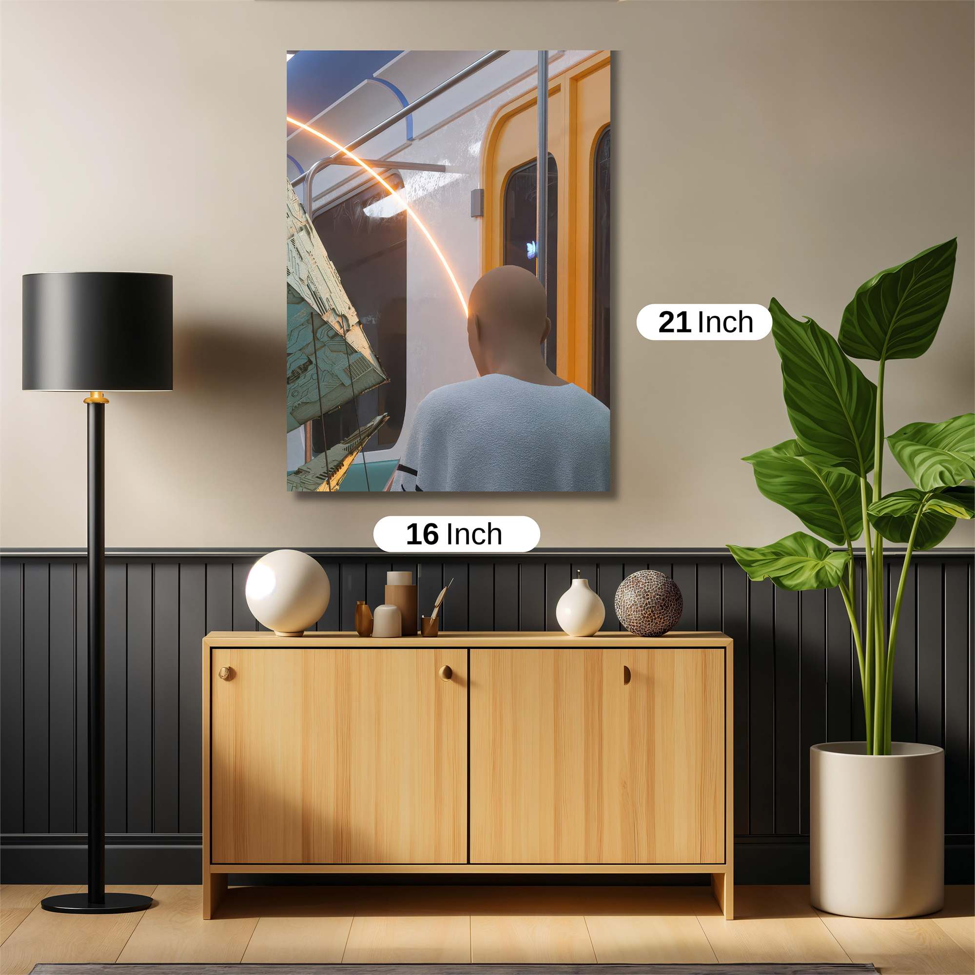 Robot Serenity Safe Wall Magnetic / M