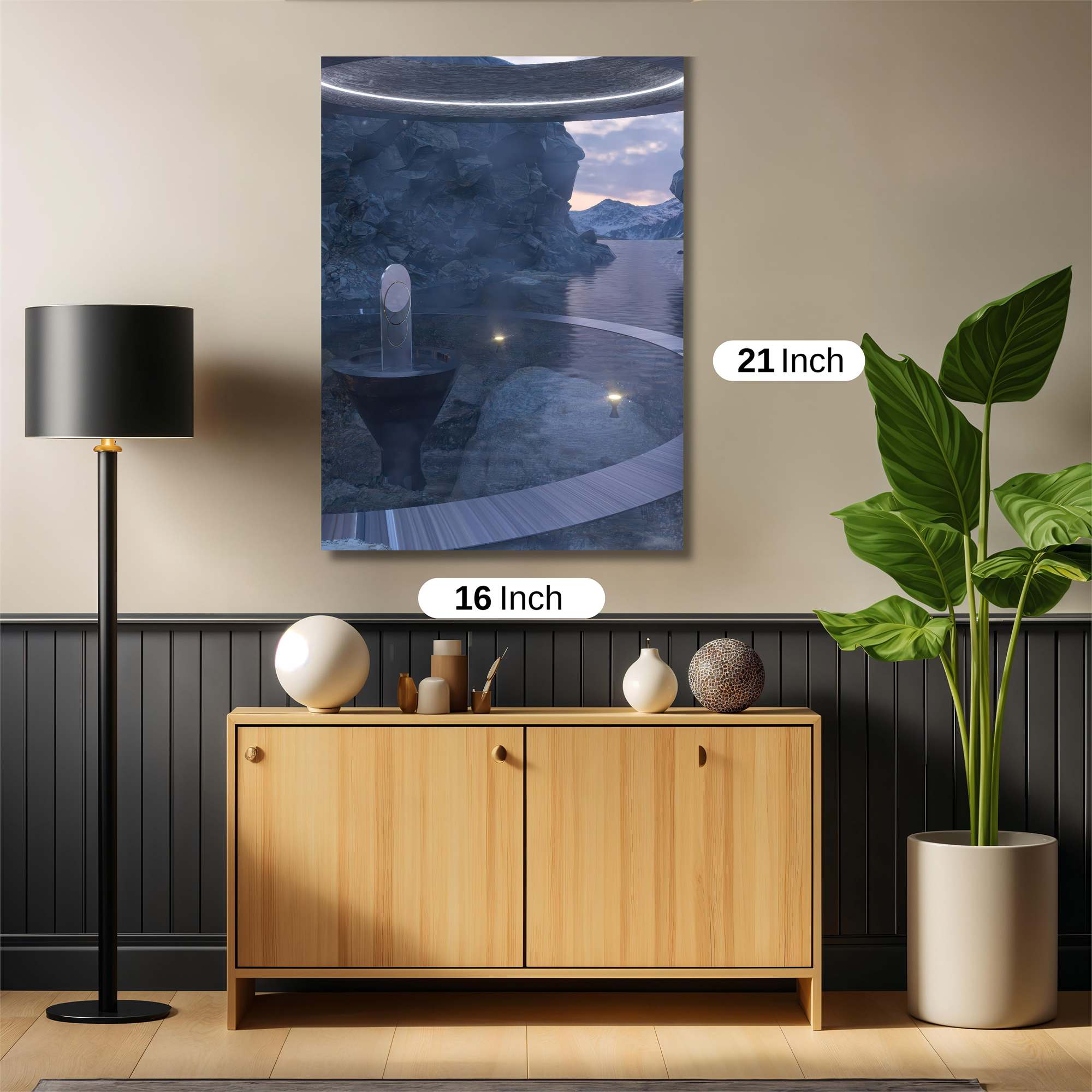Monolith Serenity Safe Wall Magnetic / M