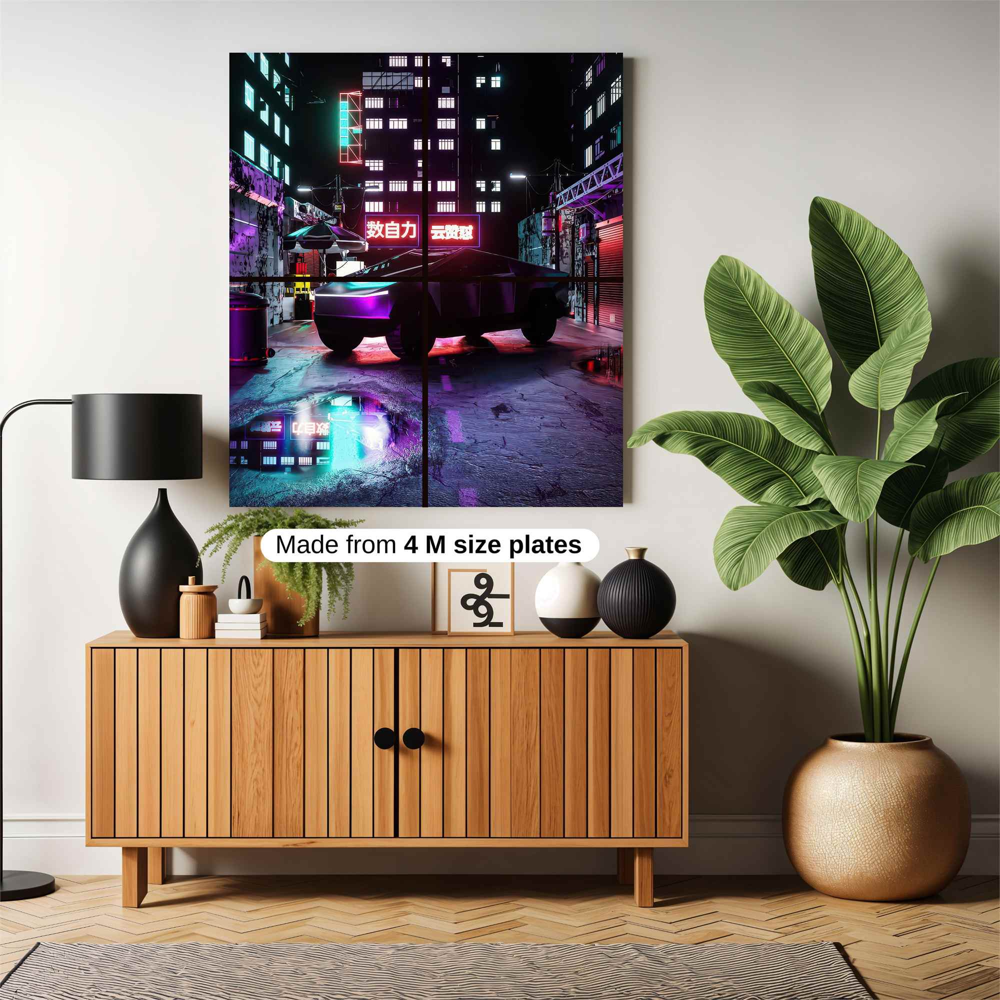 Cyberpunk Reverie Safe Wall Magnetic / M