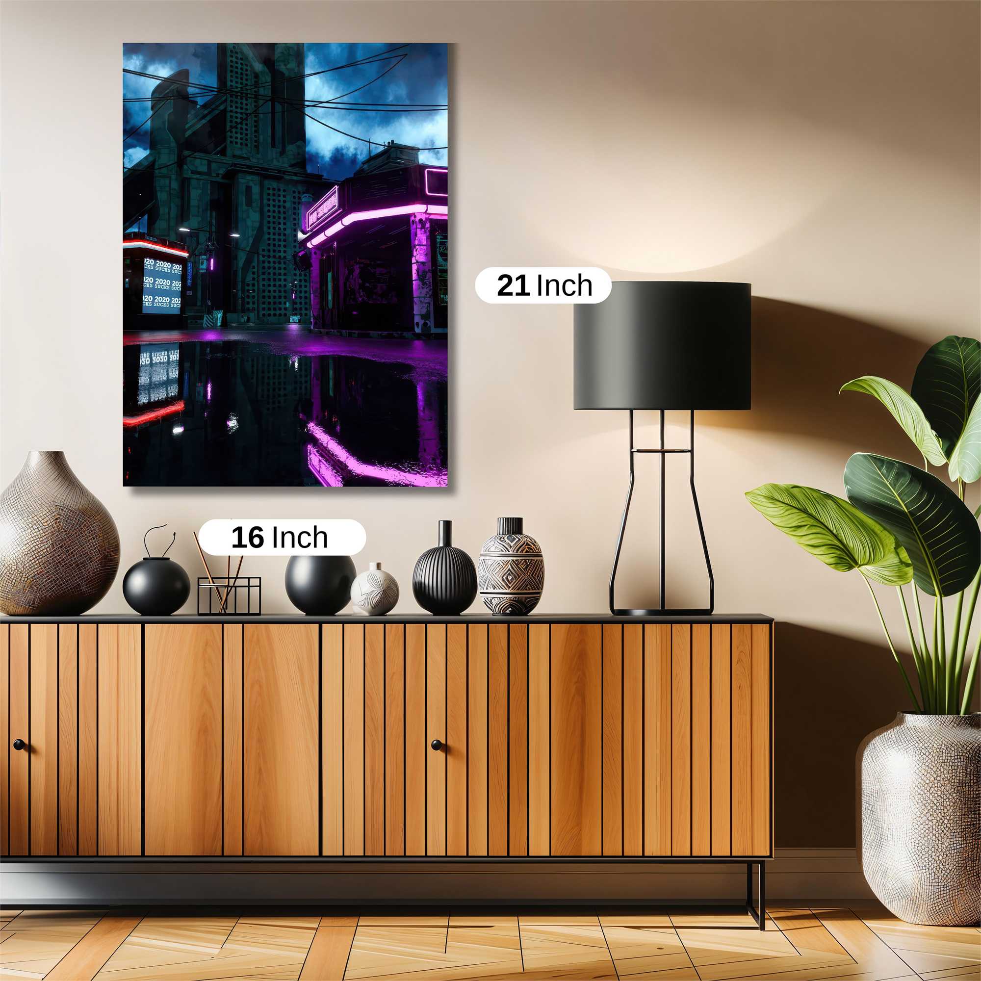 Cyberpunk Dream Safe Wall Magnetic / M