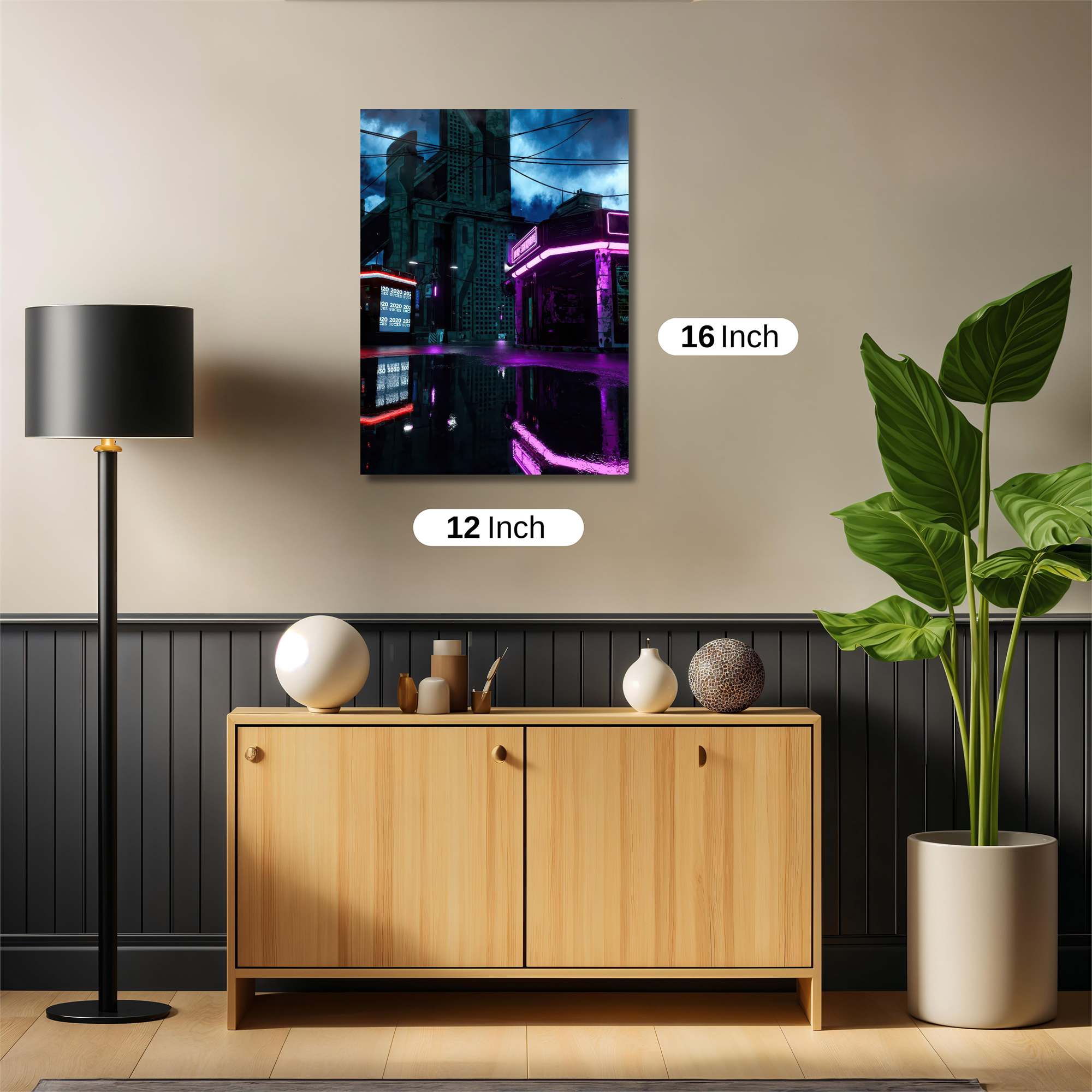 Cyberpunk Dream Safe Wall Magnetic / M