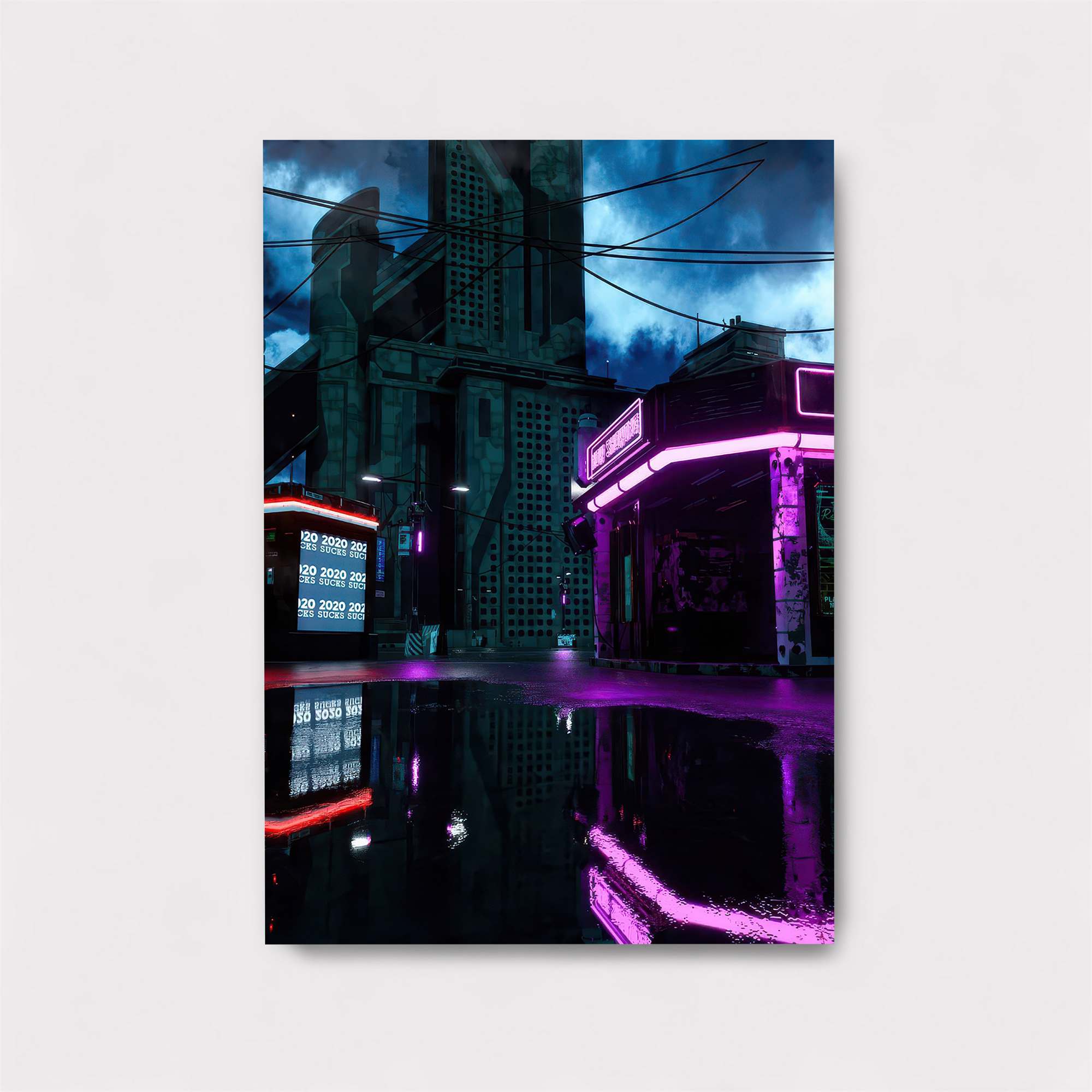 Cyberpunk Dream Safe Wall Magnetic / M