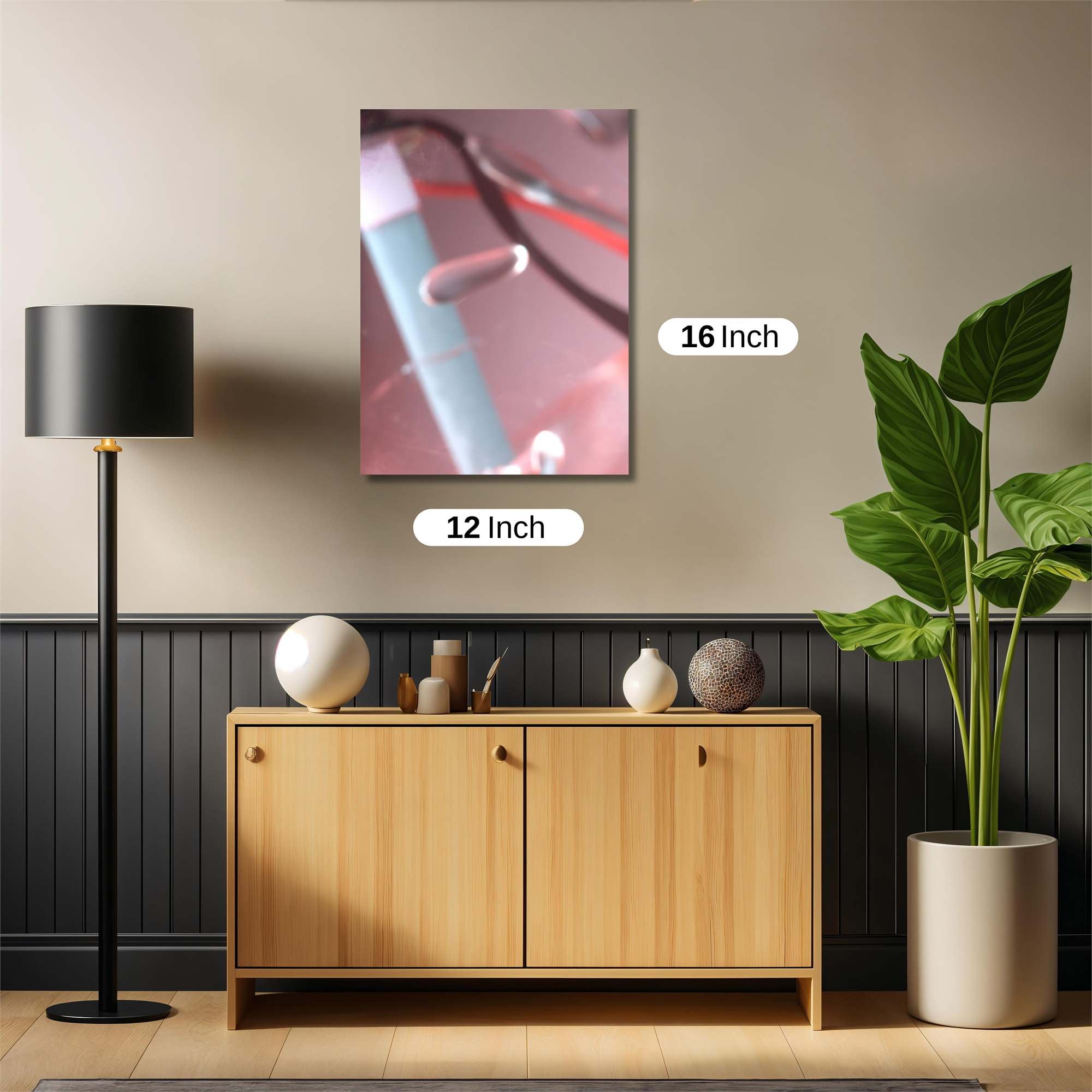 Plane Serene Safe Wall Magnetic / M