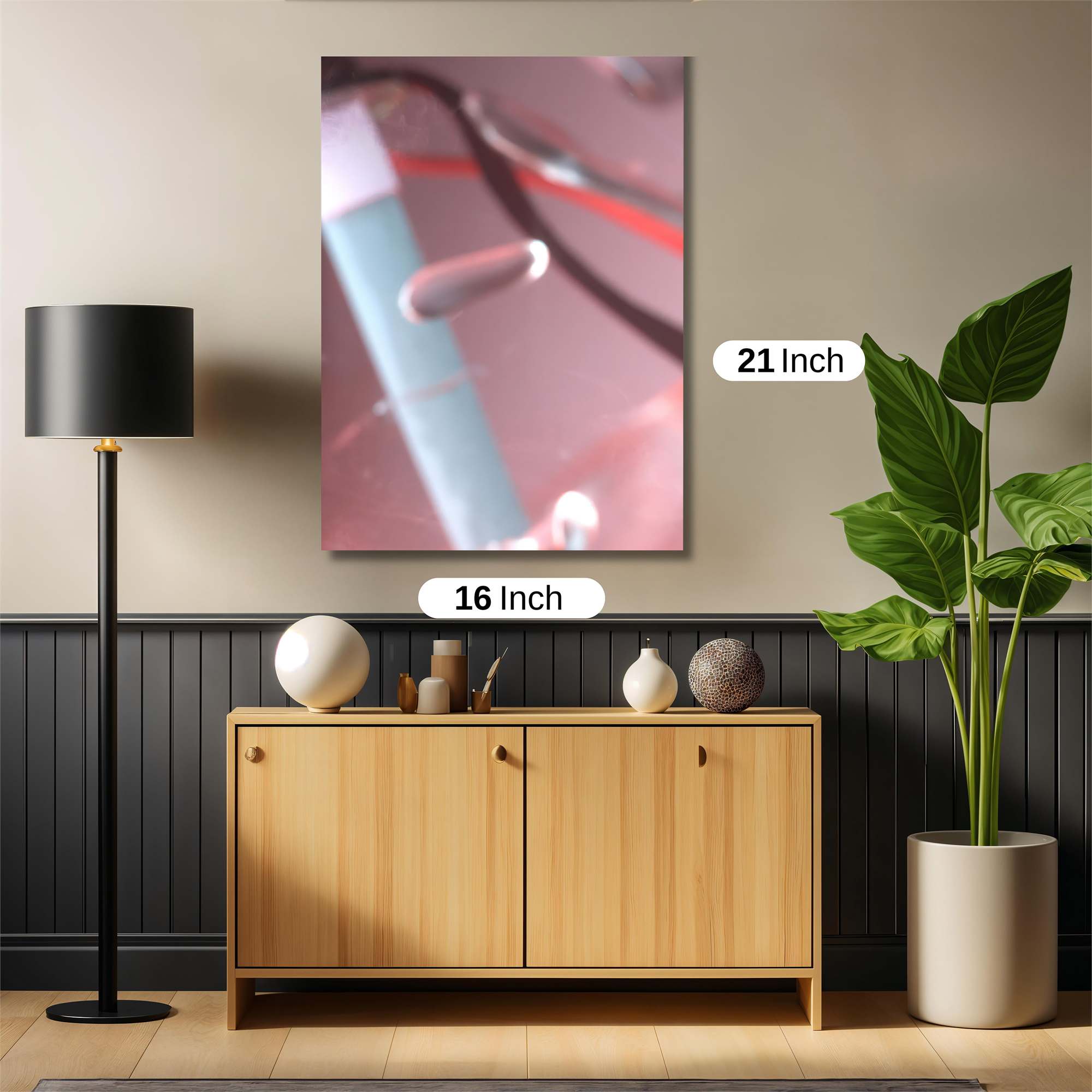 Plane Serene Safe Wall Magnetic / M