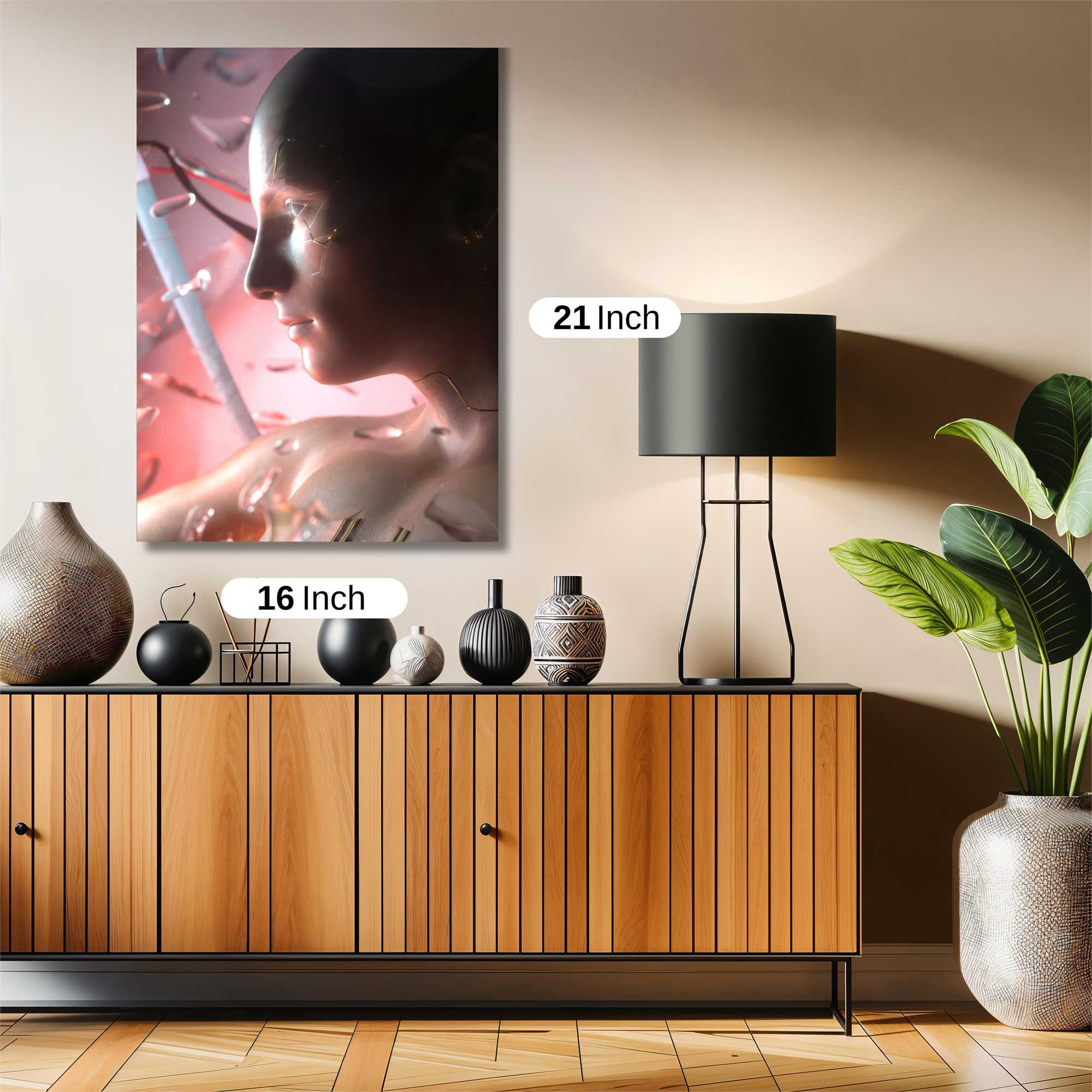 Cyber Serenity Safe Wall Magnetic / M