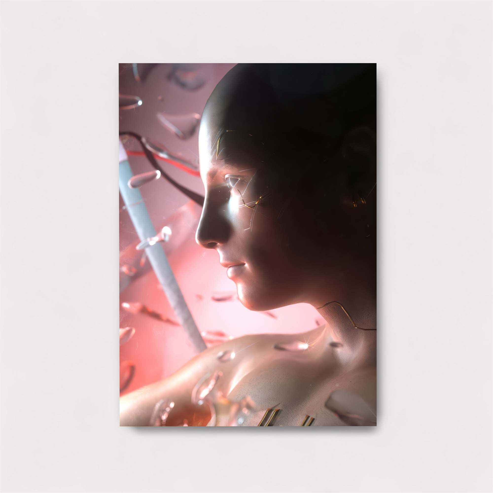 Cyber Serenity Safe Wall Magnetic / M