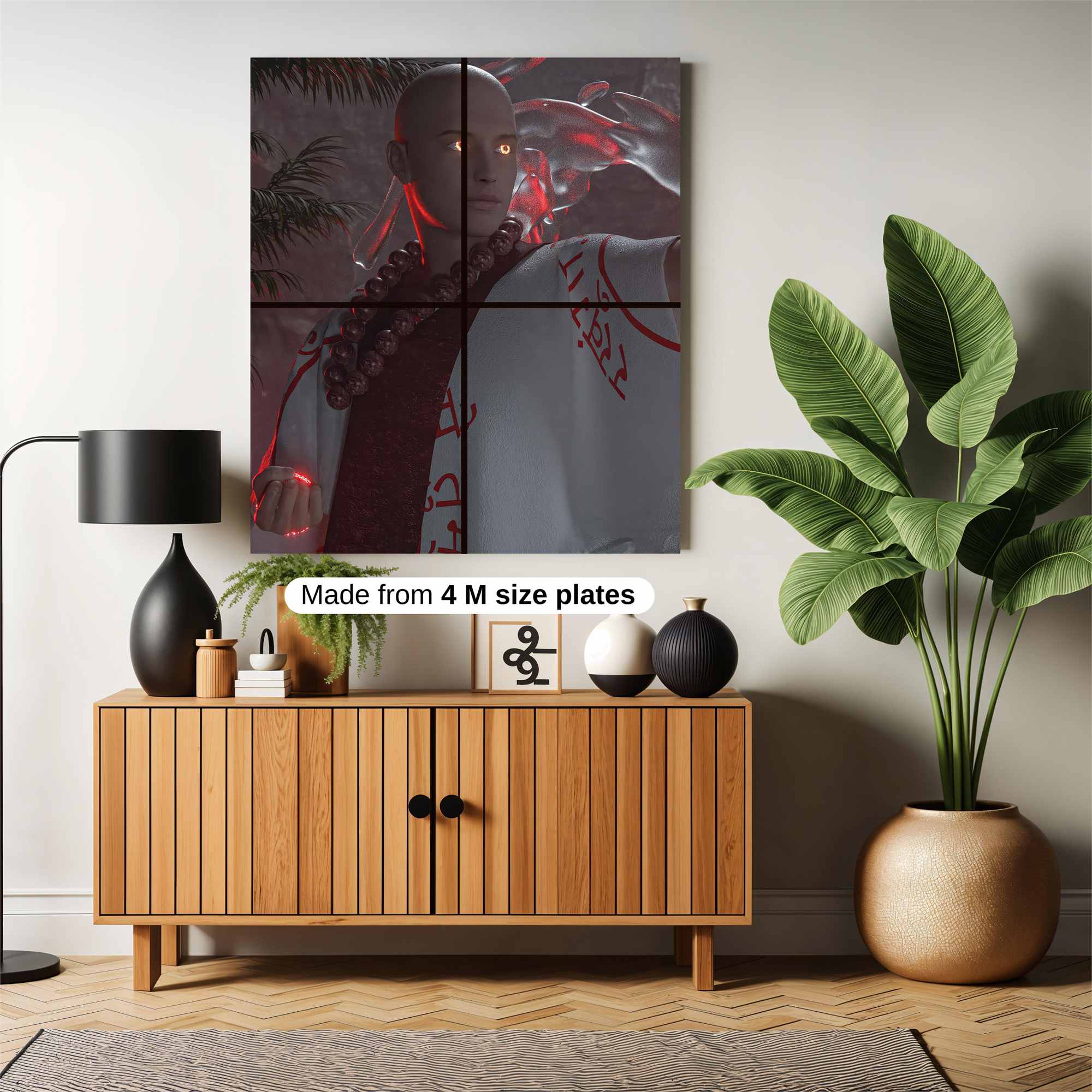 Monk Radiance Safe Wall Magnetic / M