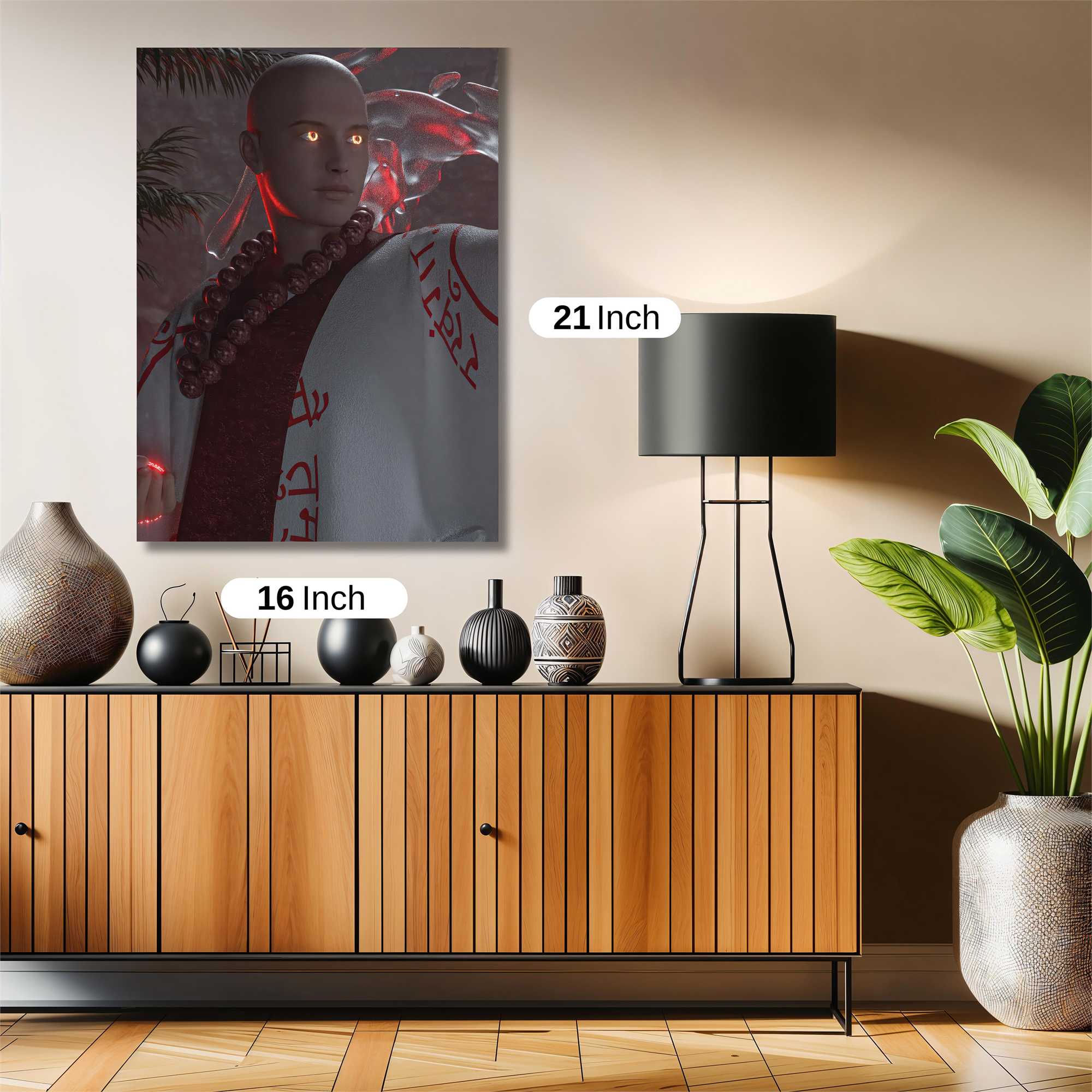 Monk Radiance Safe Wall Magnetic / M