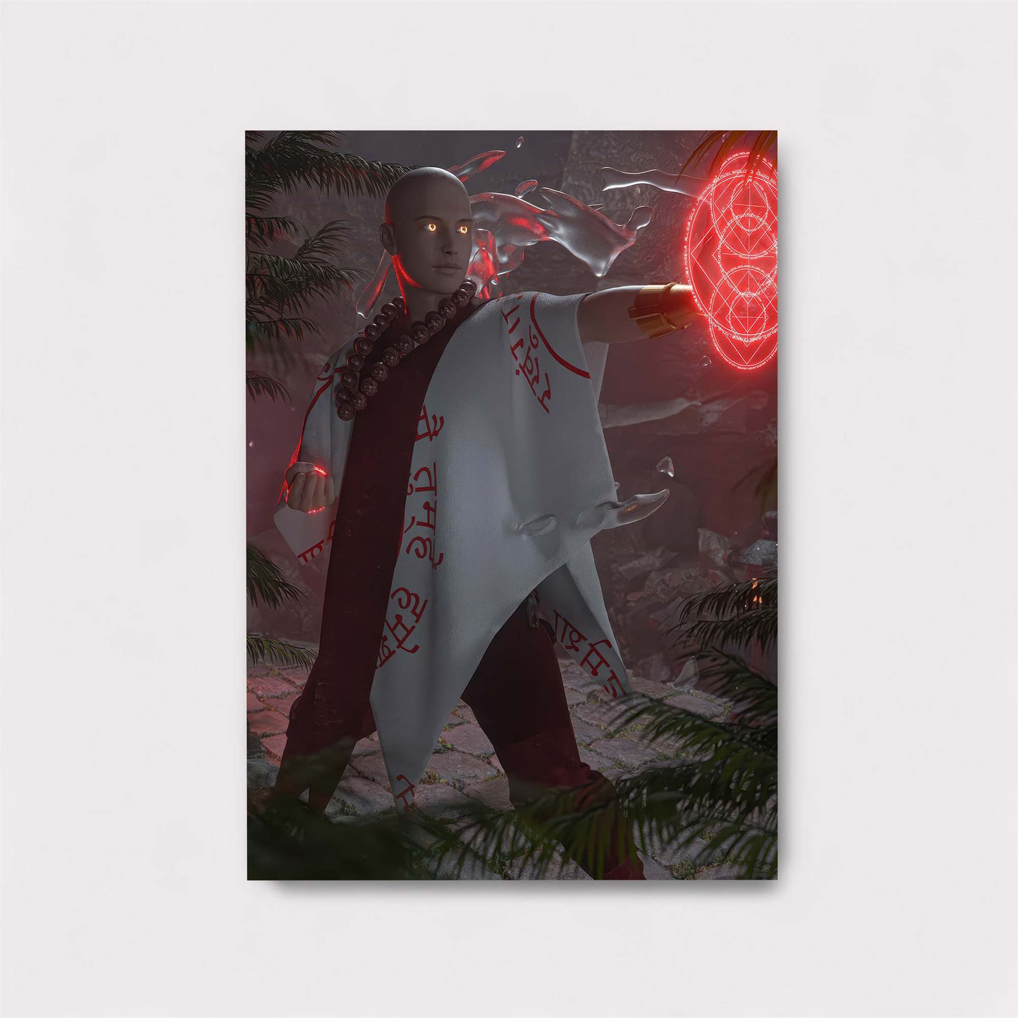 Monk Mystic Safe Wall Magnetic / M