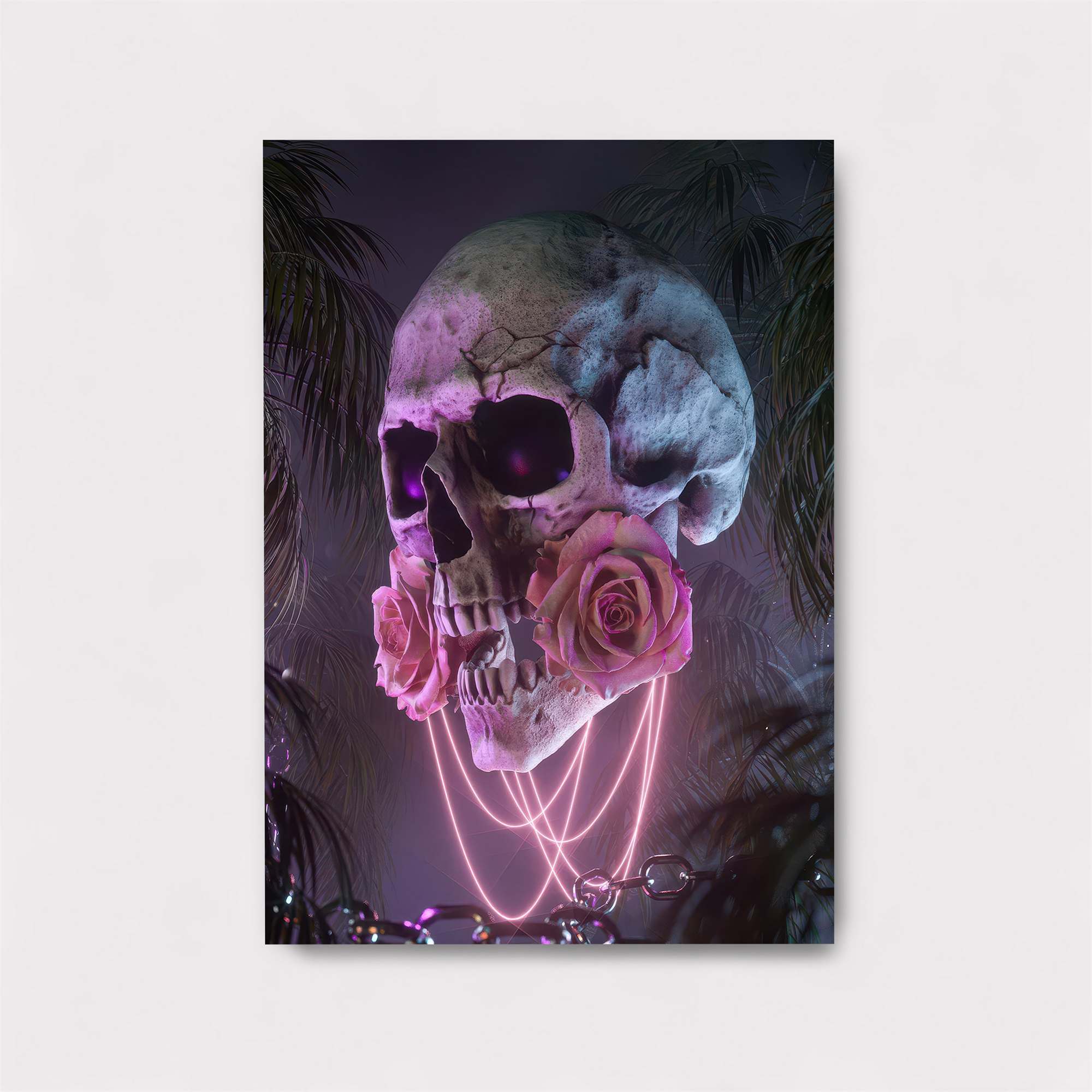 Skull Serenity Safe Wall Magnetic / M