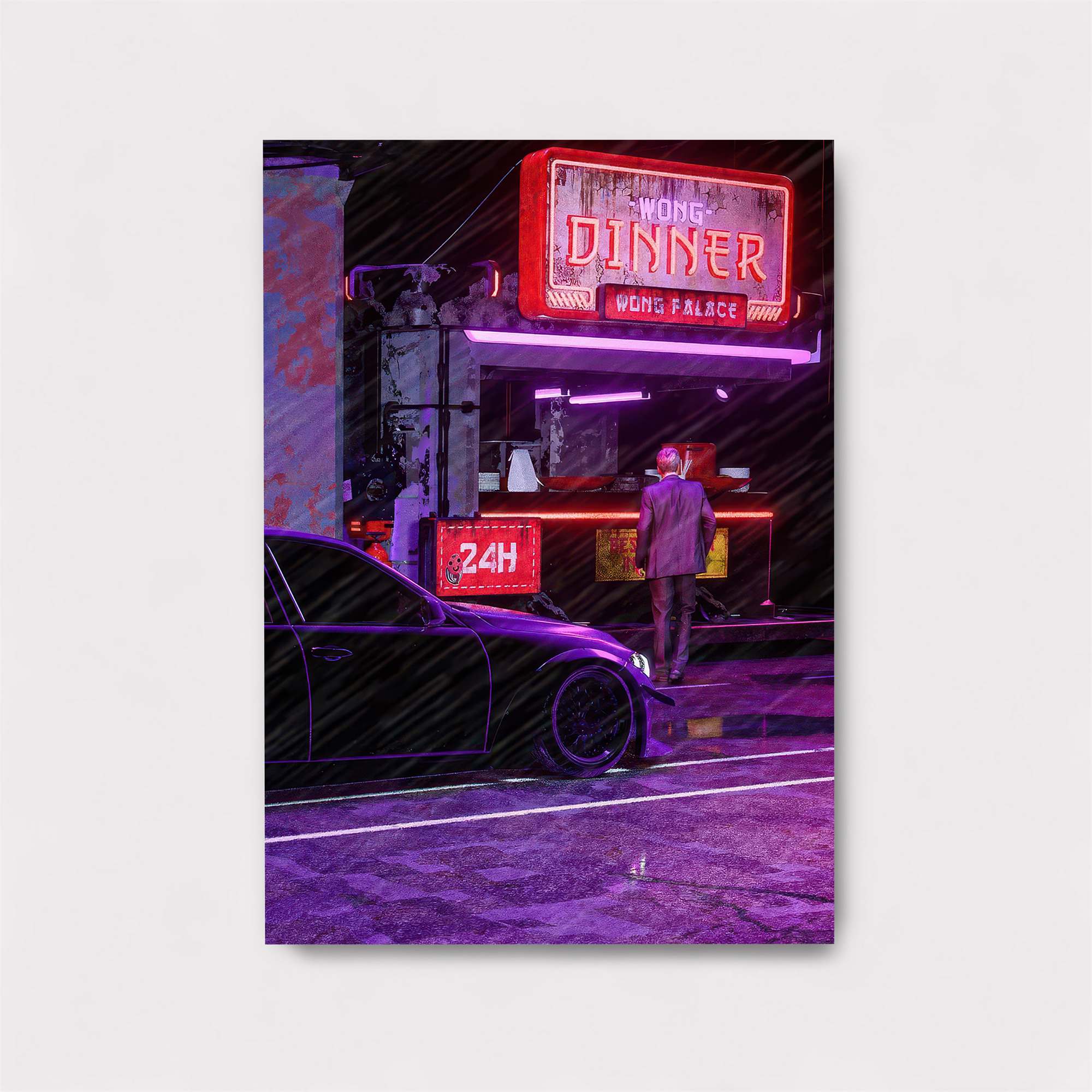 Neon Noir Safe Wall Magnetic / M