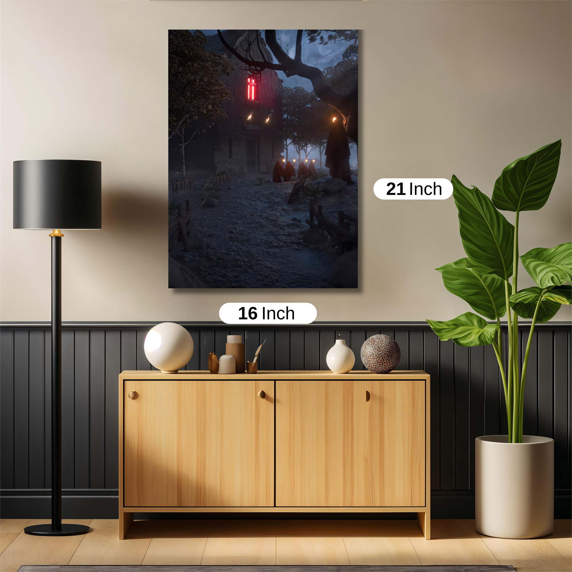Haunted Vigil Safe Wall Magnetic / M