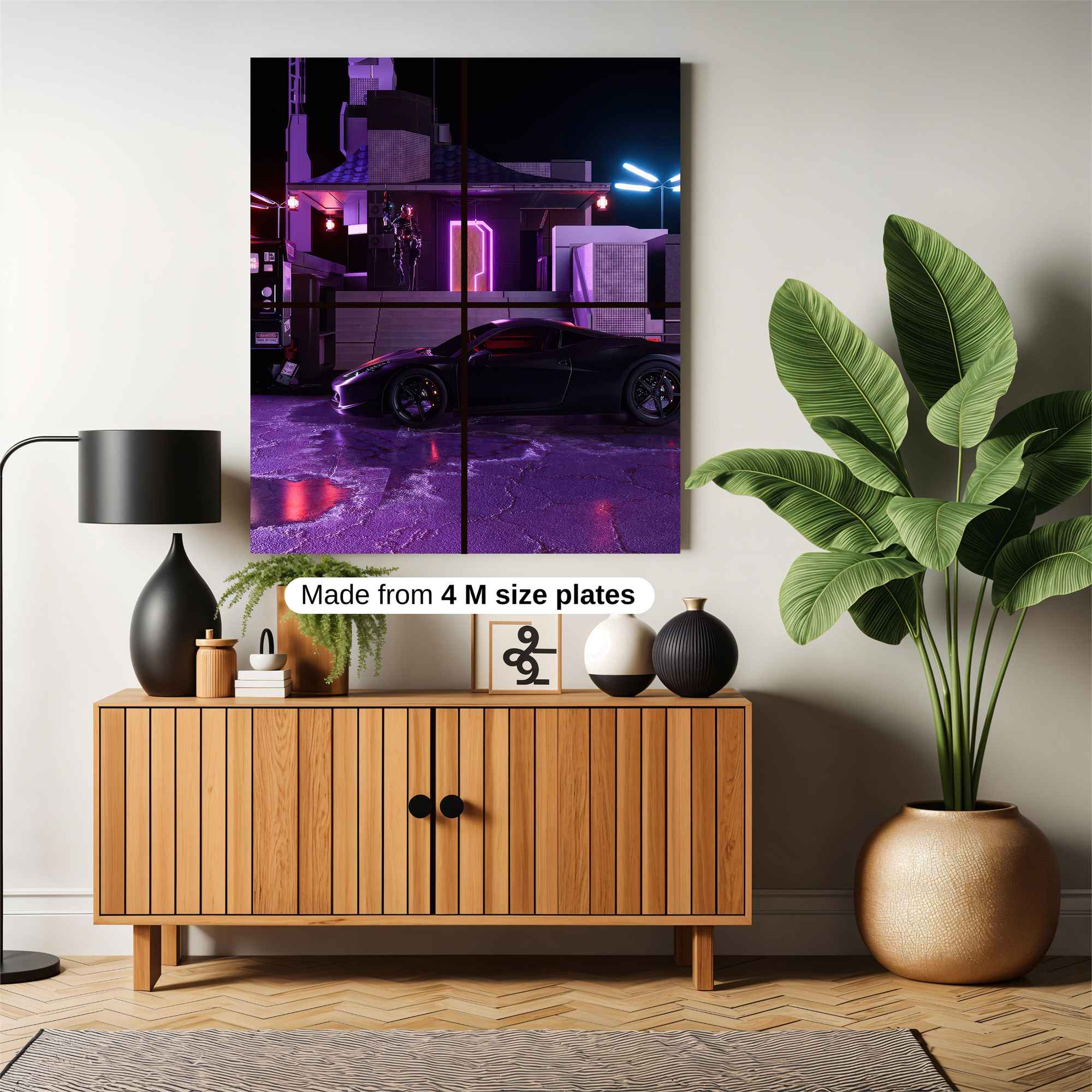 Neon Noir Safe Wall Magnetic / M