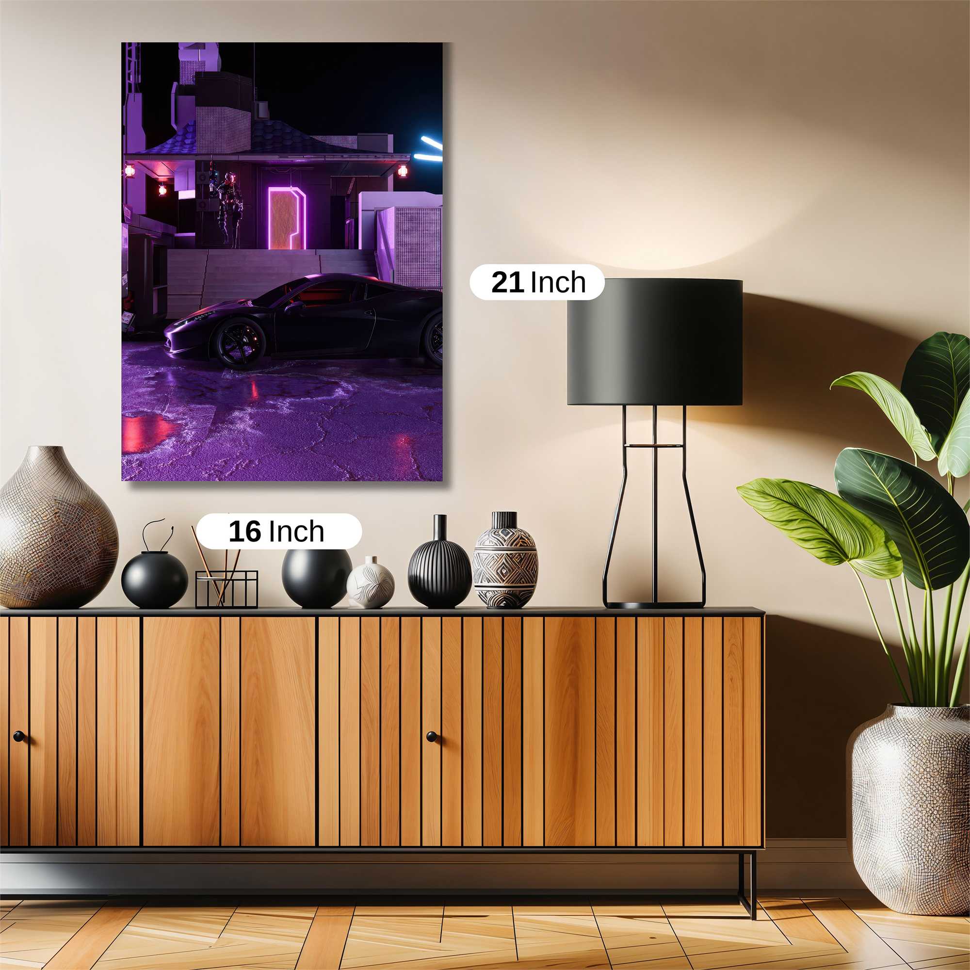 Neon Noir Safe Wall Magnetic / M