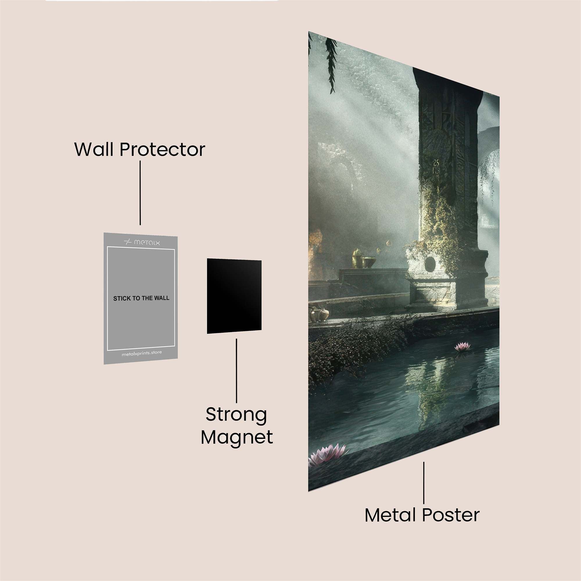 Giant Serenity Safe Wall Magnetic / M