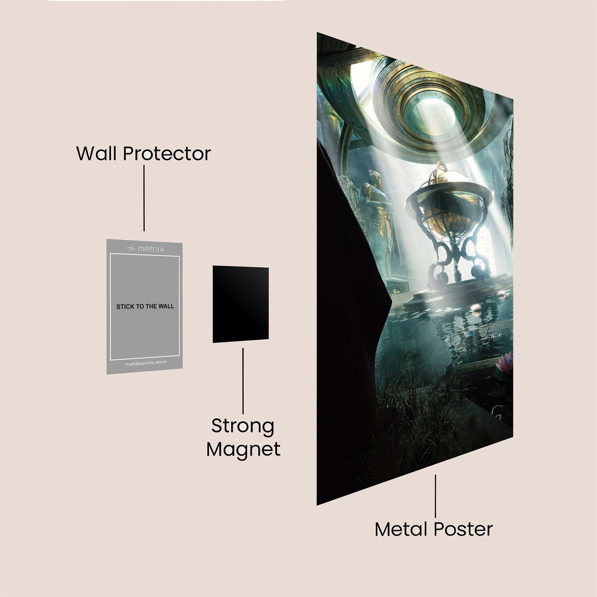 Oracular Whisper Safe Wall Magnetic / M