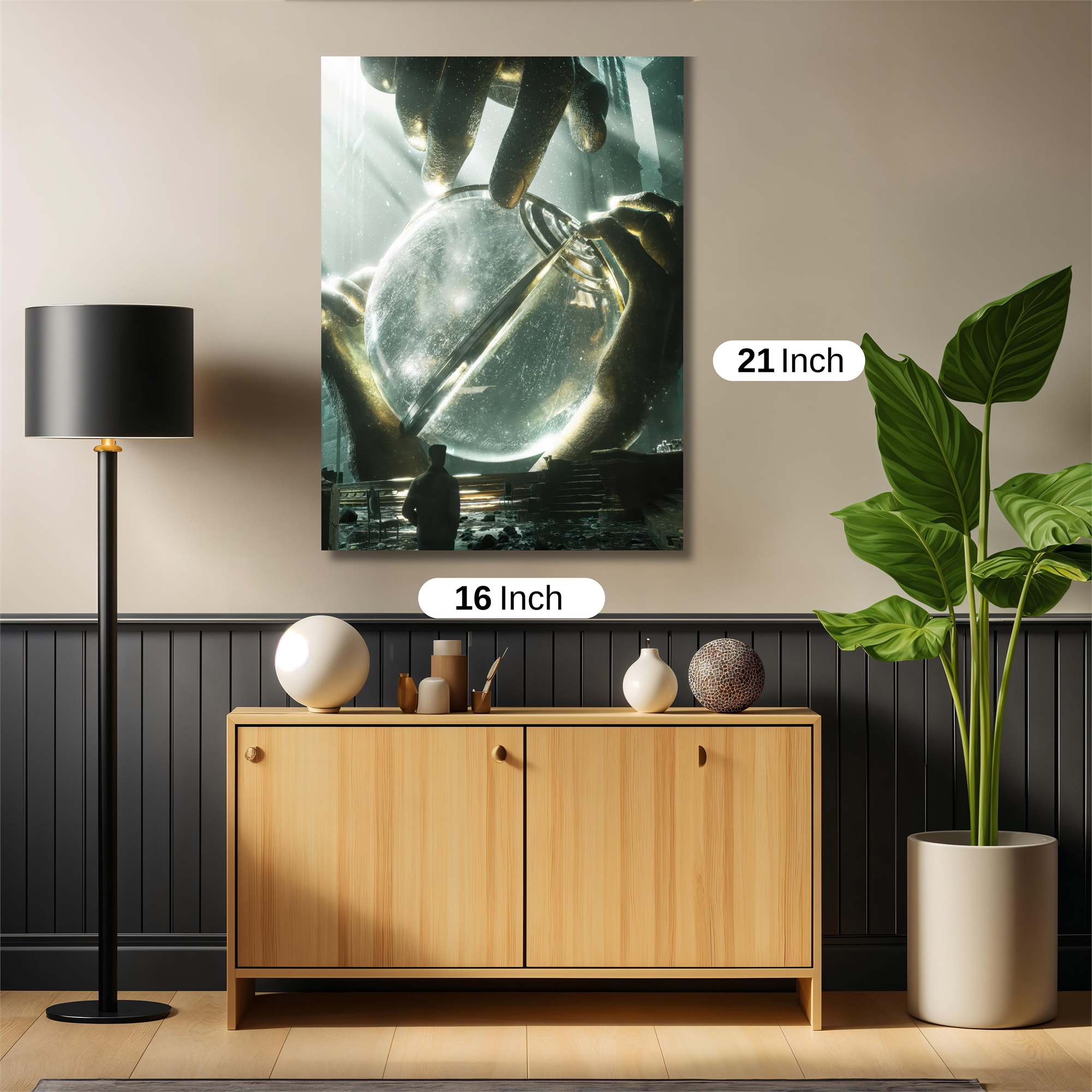 Sphere Enigma Safe Wall Magnetic / M
