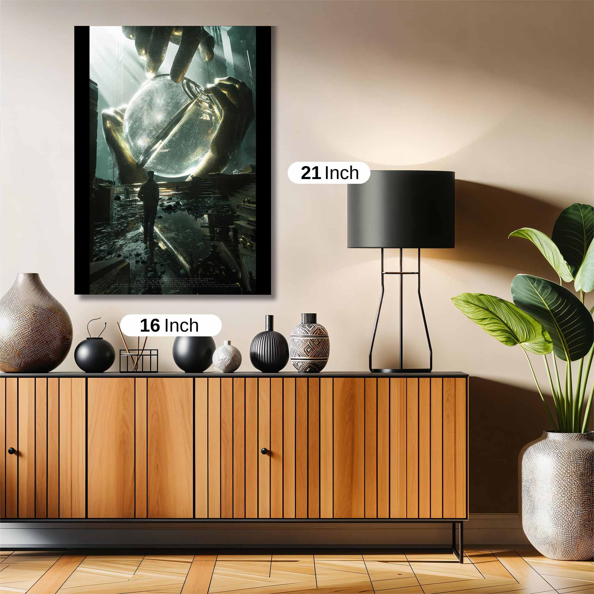 Sphere Serenity Safe Wall Magnetic / M