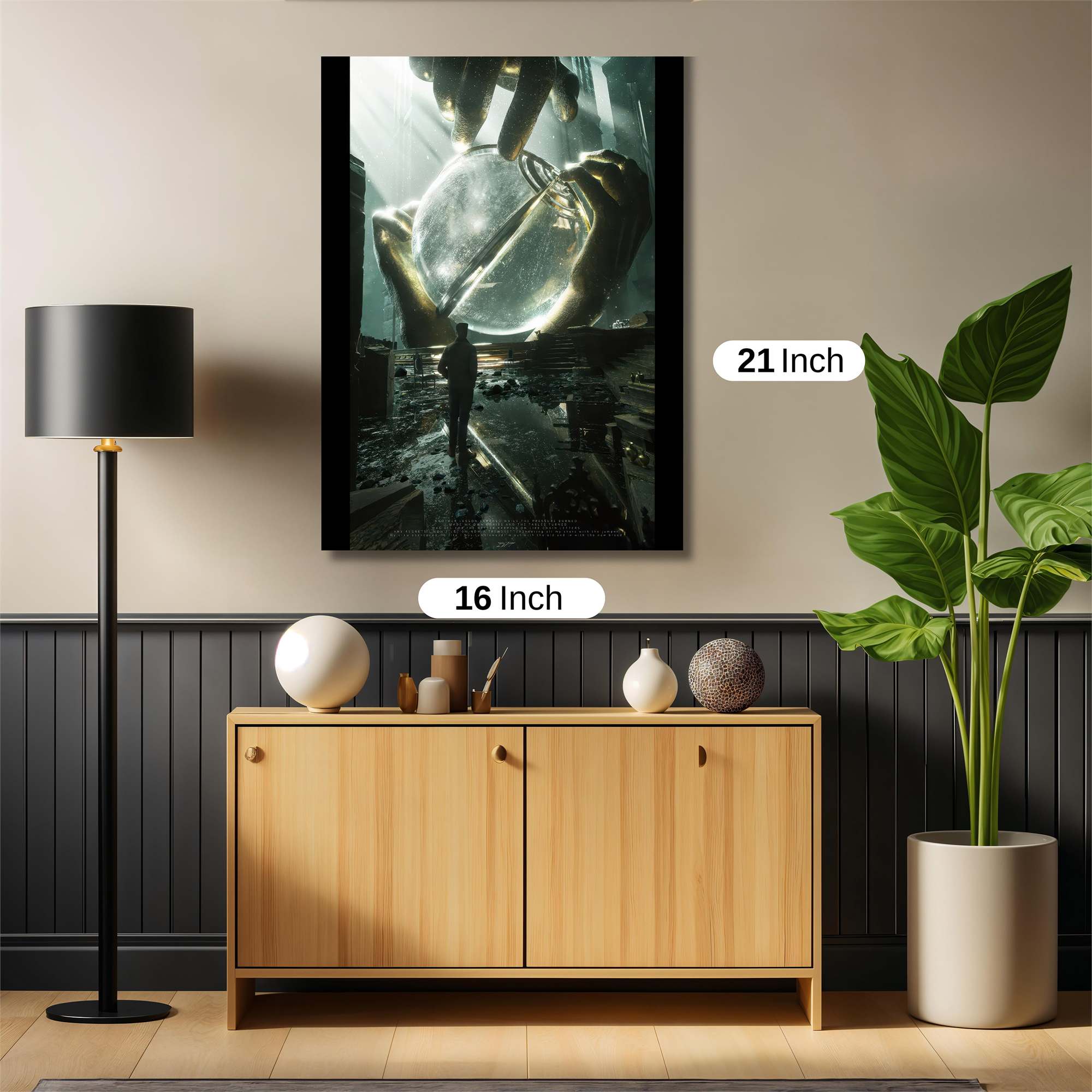 Sphere Serenity Safe Wall Magnetic / M