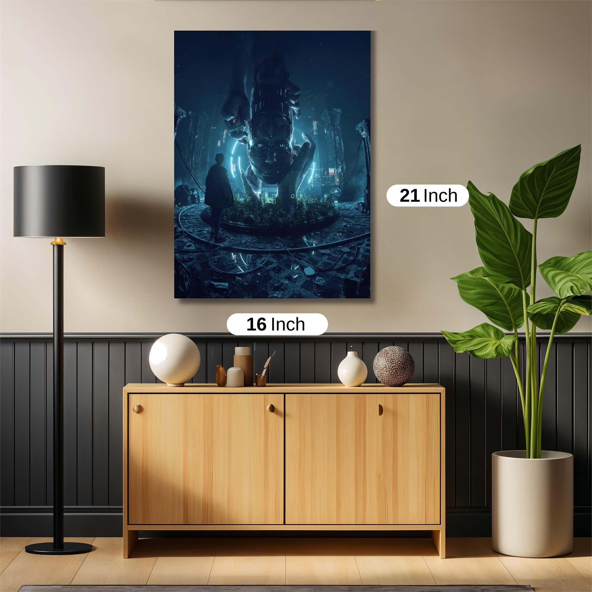 Alien Reverence Safe Wall Magnetic / M