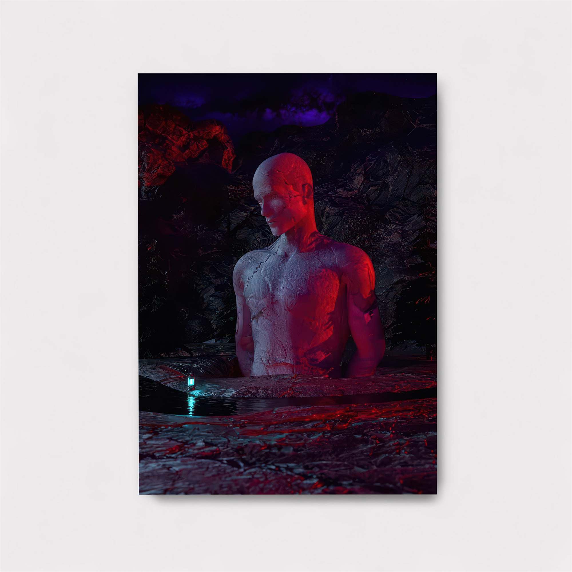 Statue Gloom Safe Wall Magnetic / M