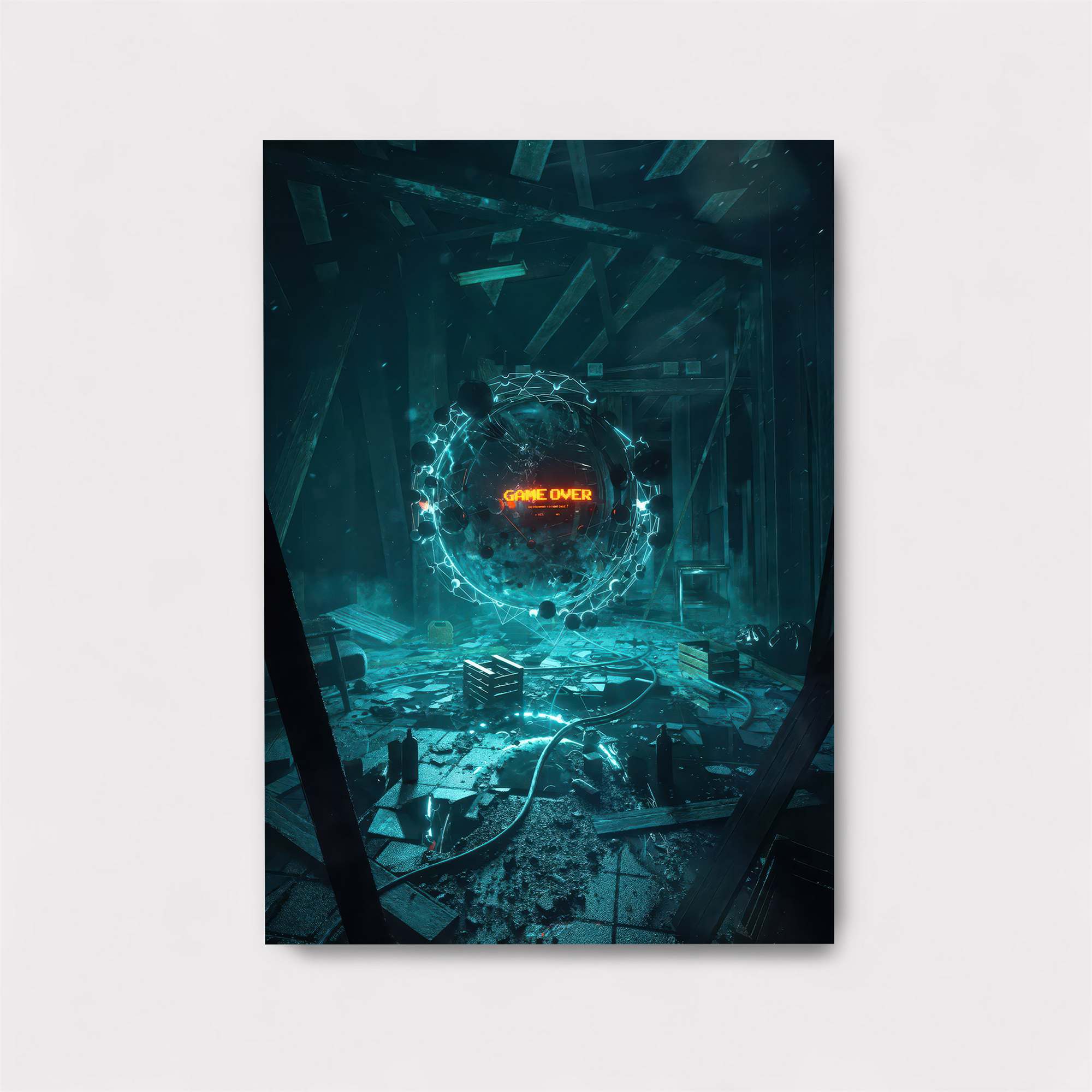 Portal Mystery Safe Wall Magnetic / M