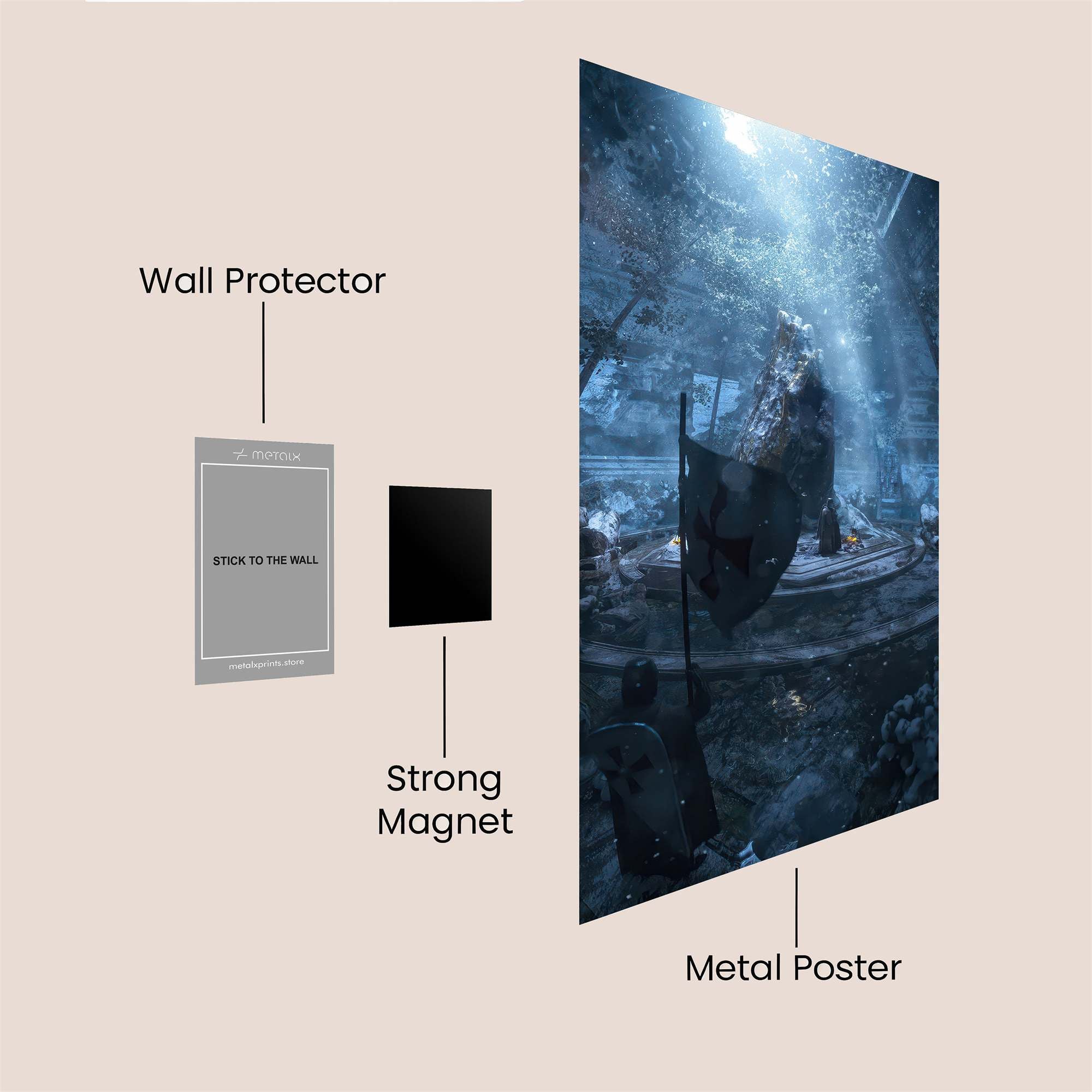 Shielded Serenity Safe Wall Magnetic / M