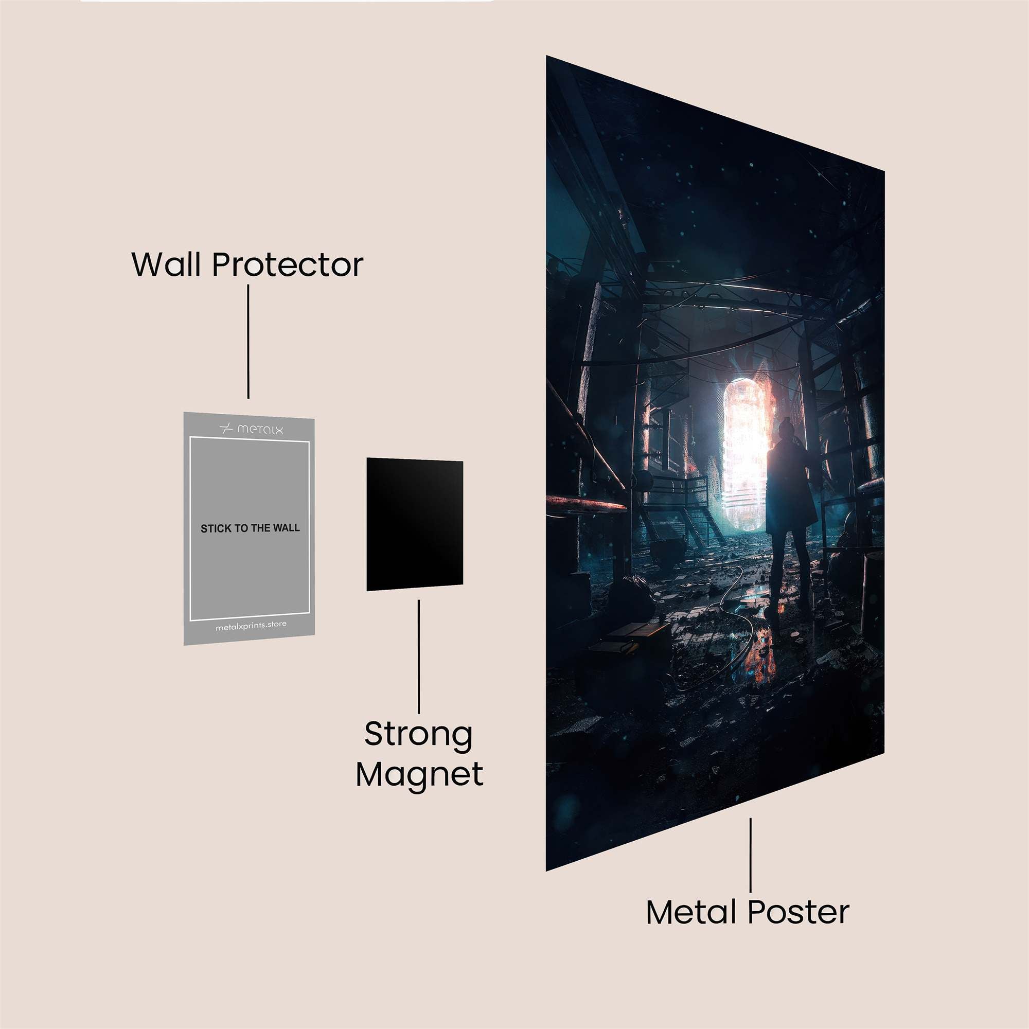 Survivor's Hope Safe Wall Magnetic / M