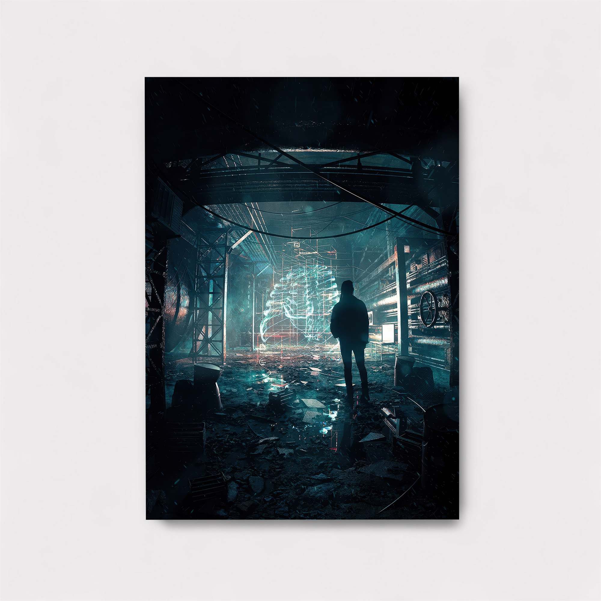 Cyber Desolation Safe Wall Magnetic / M