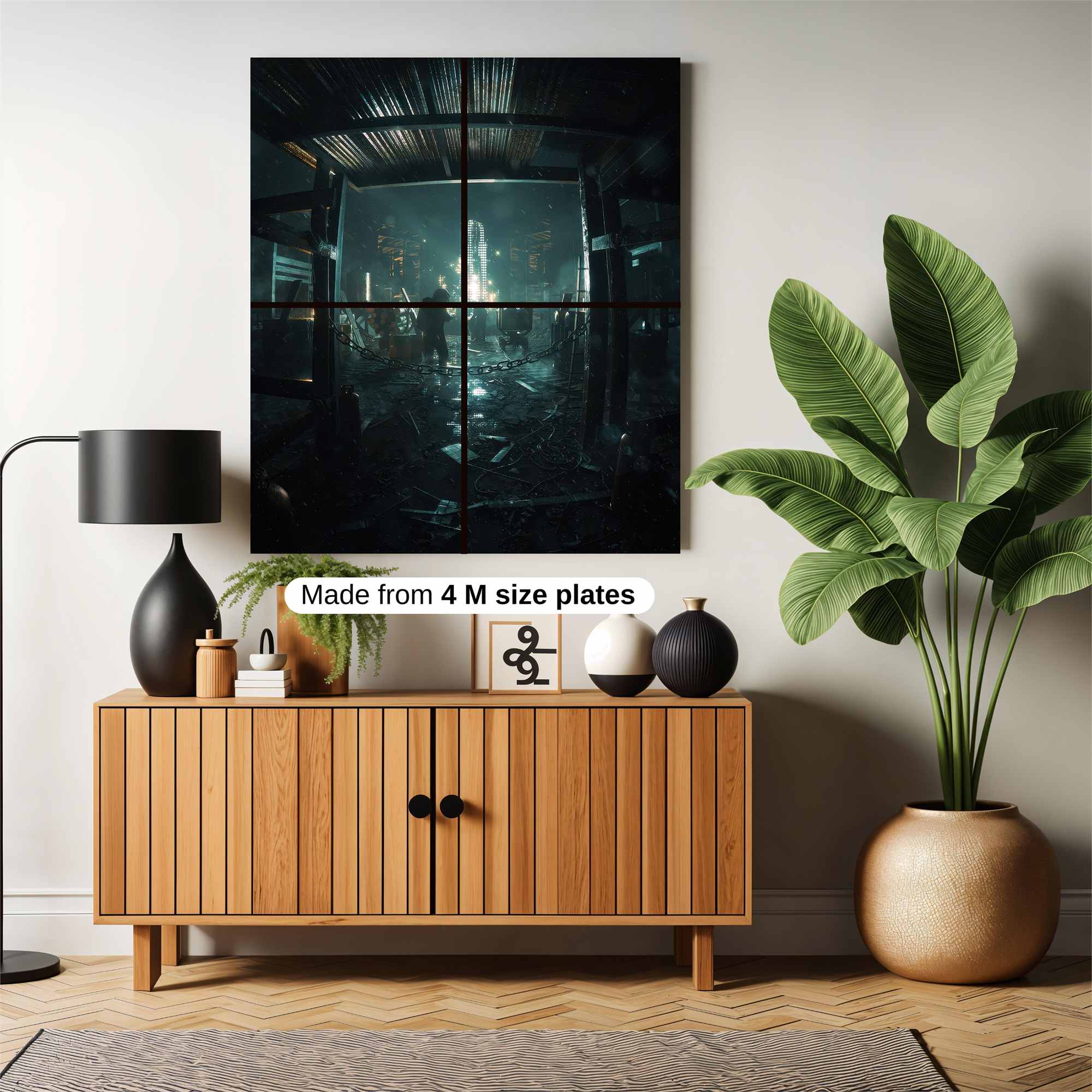 Apocalyptic Glow Safe Wall Magnetic / M