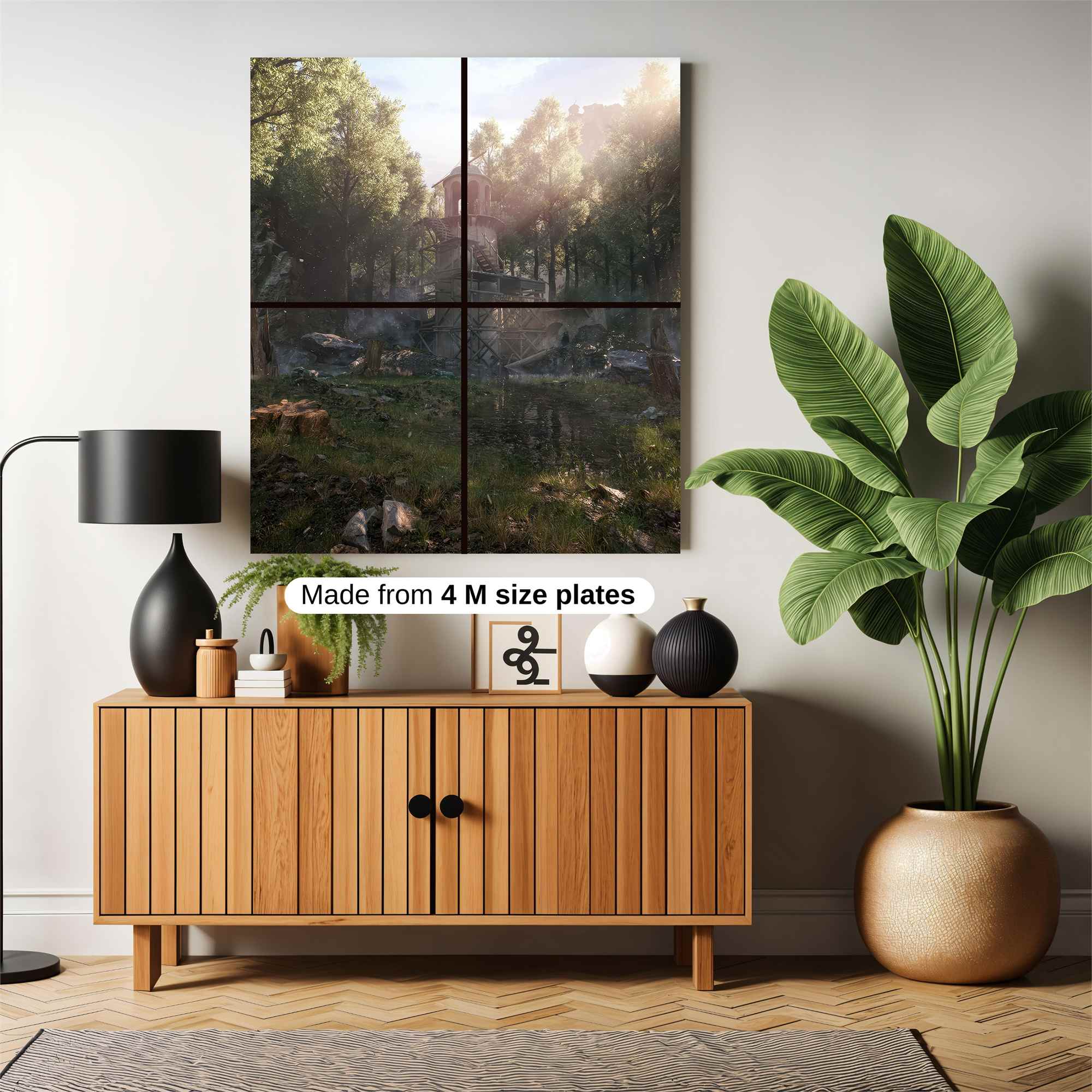 Ruins Enigma Safe Wall Magnetic / M