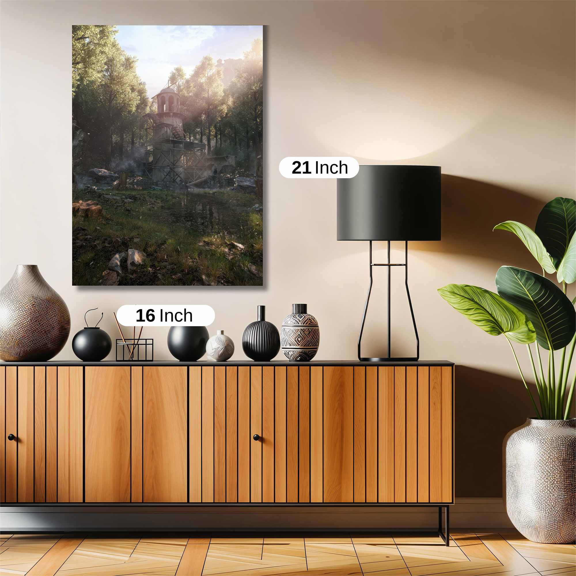 Ruins Enigma Safe Wall Magnetic / M