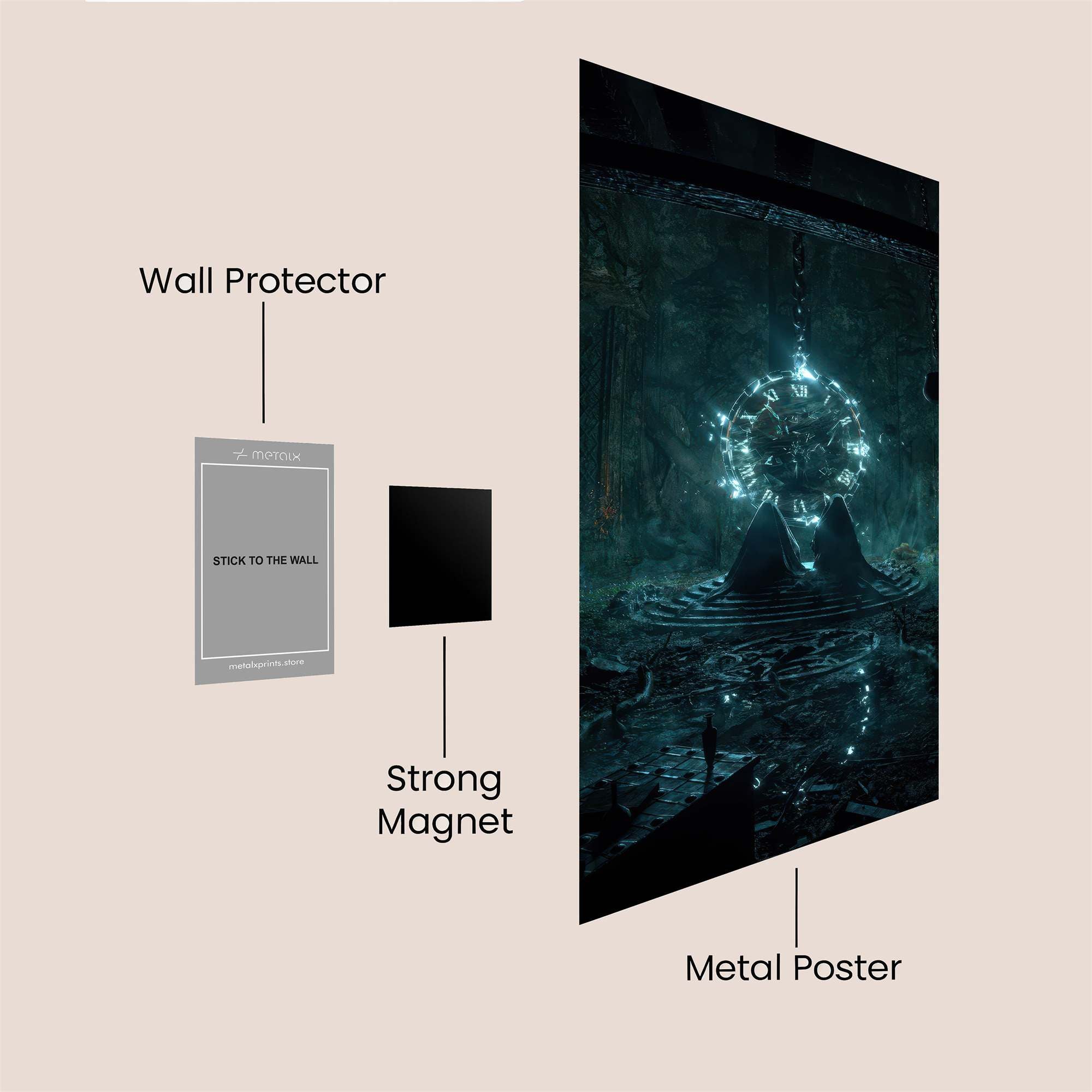 Ritual Enigma Safe Wall Magnetic / M