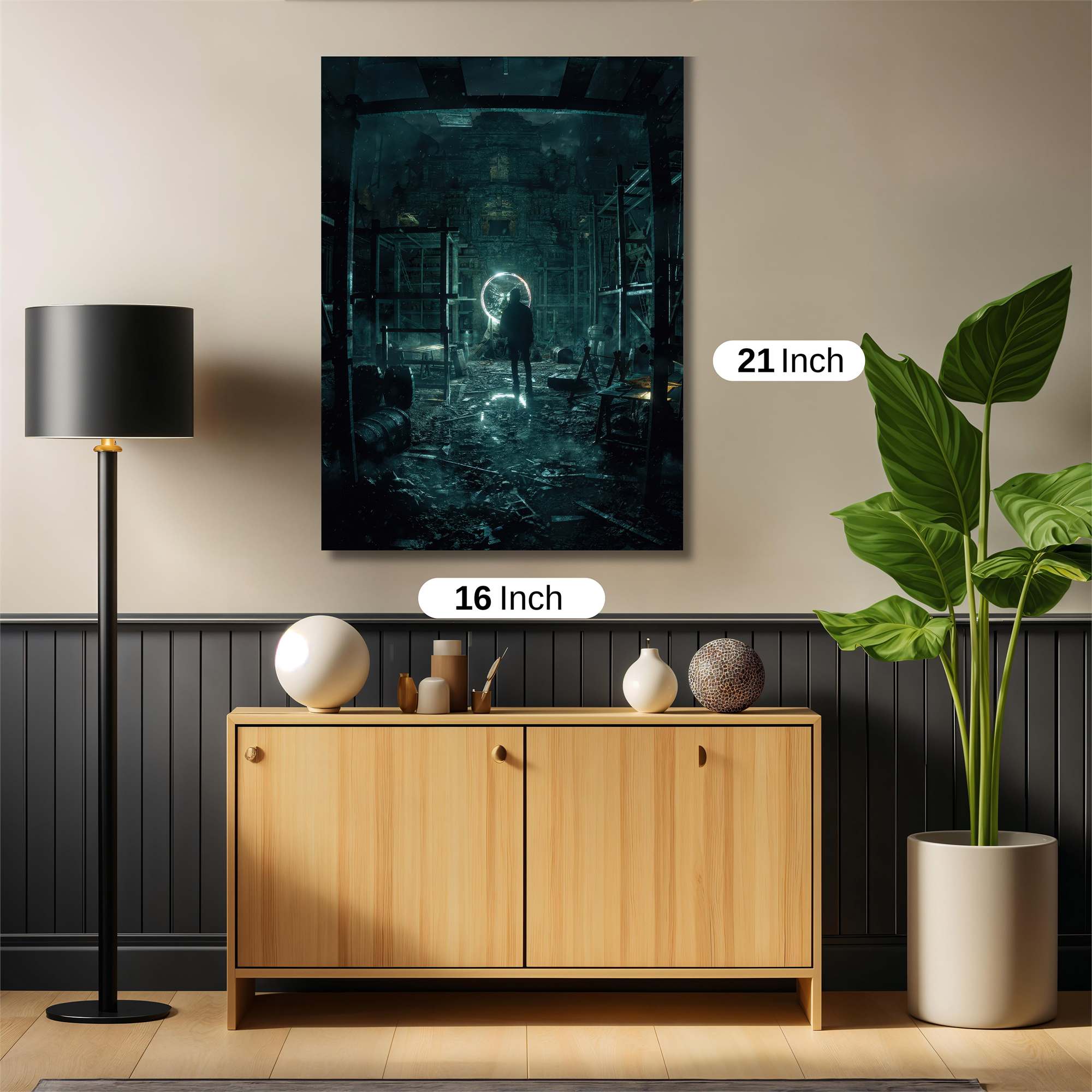 Portal Eerie Safe Wall Magnetic / M