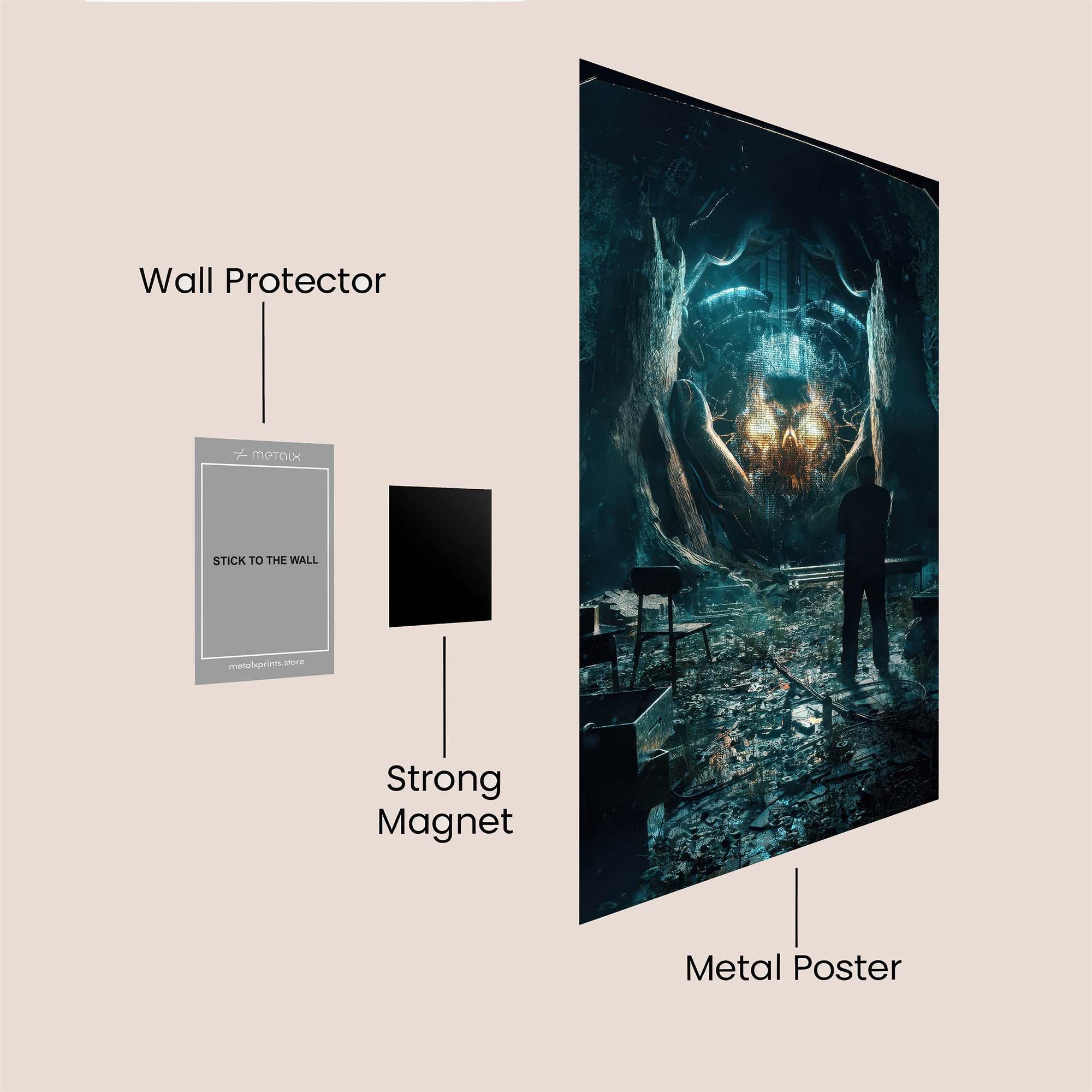 Portal Unveiled Safe Wall Magnetic / M