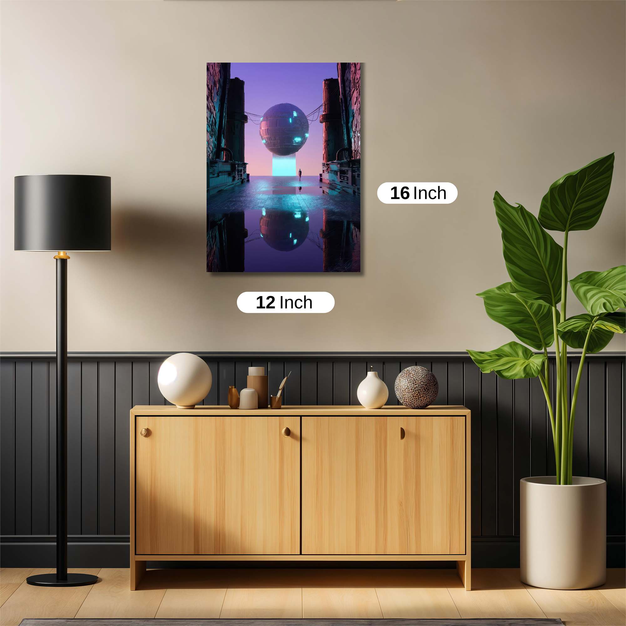 Sphere Serenity Safe Wall Magnetic / M