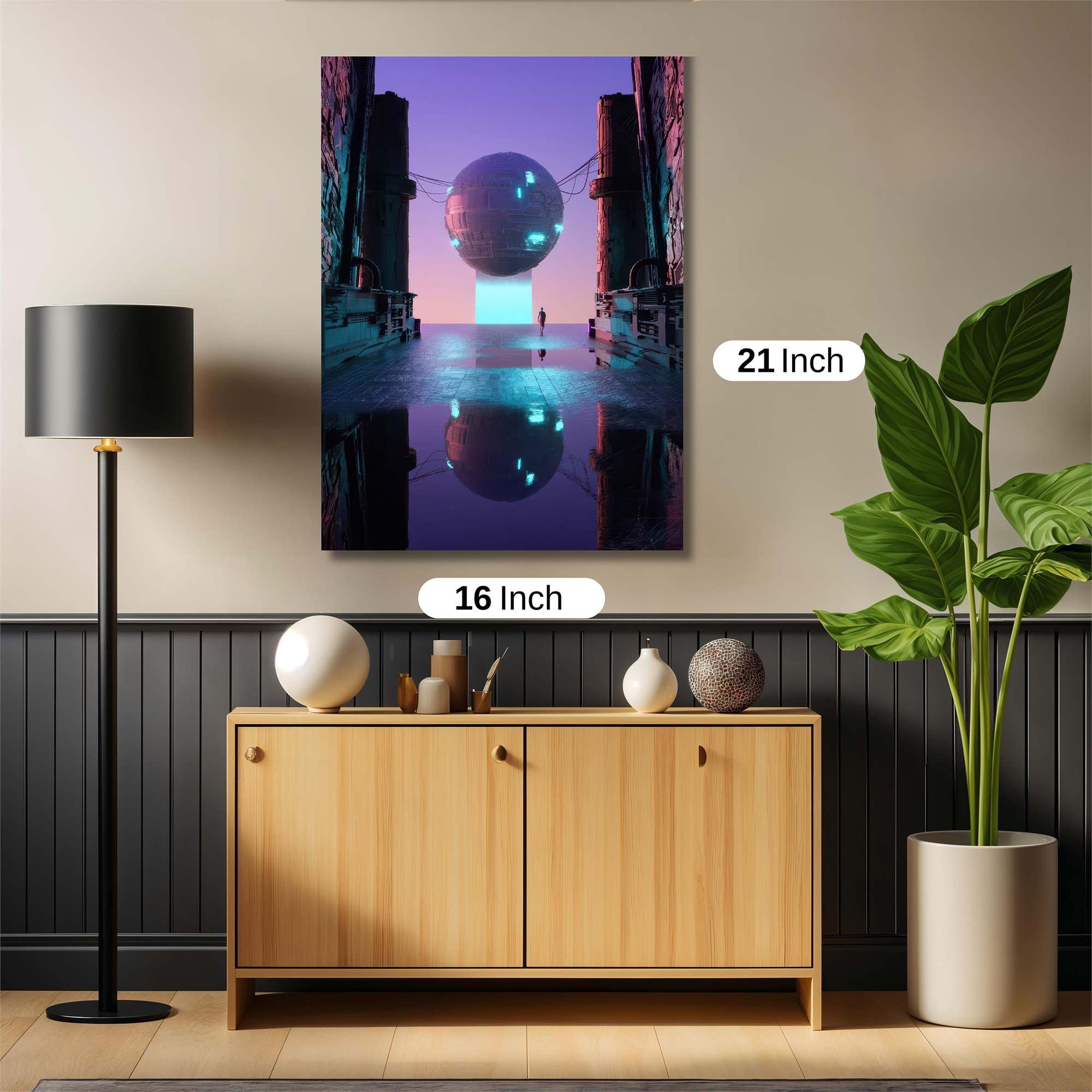 Sphere Serenity Safe Wall Magnetic / M