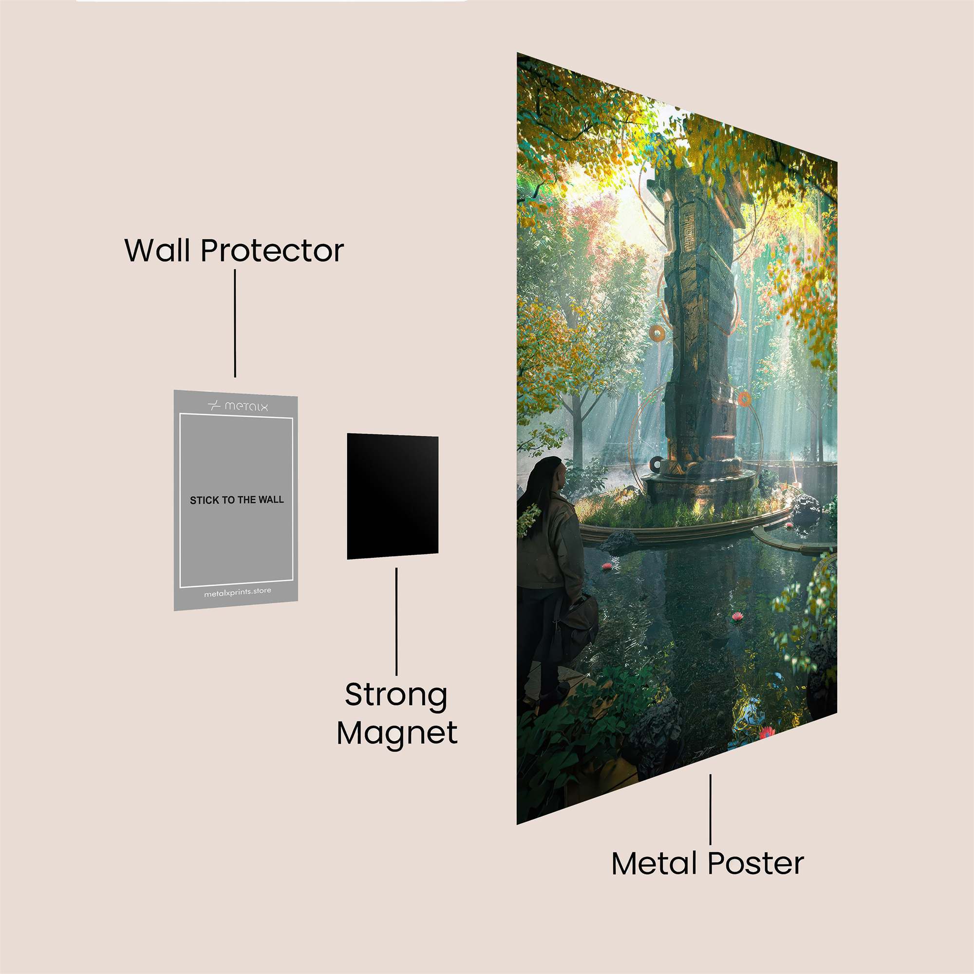 TreeWhisper Safe Wall Magnetic / M