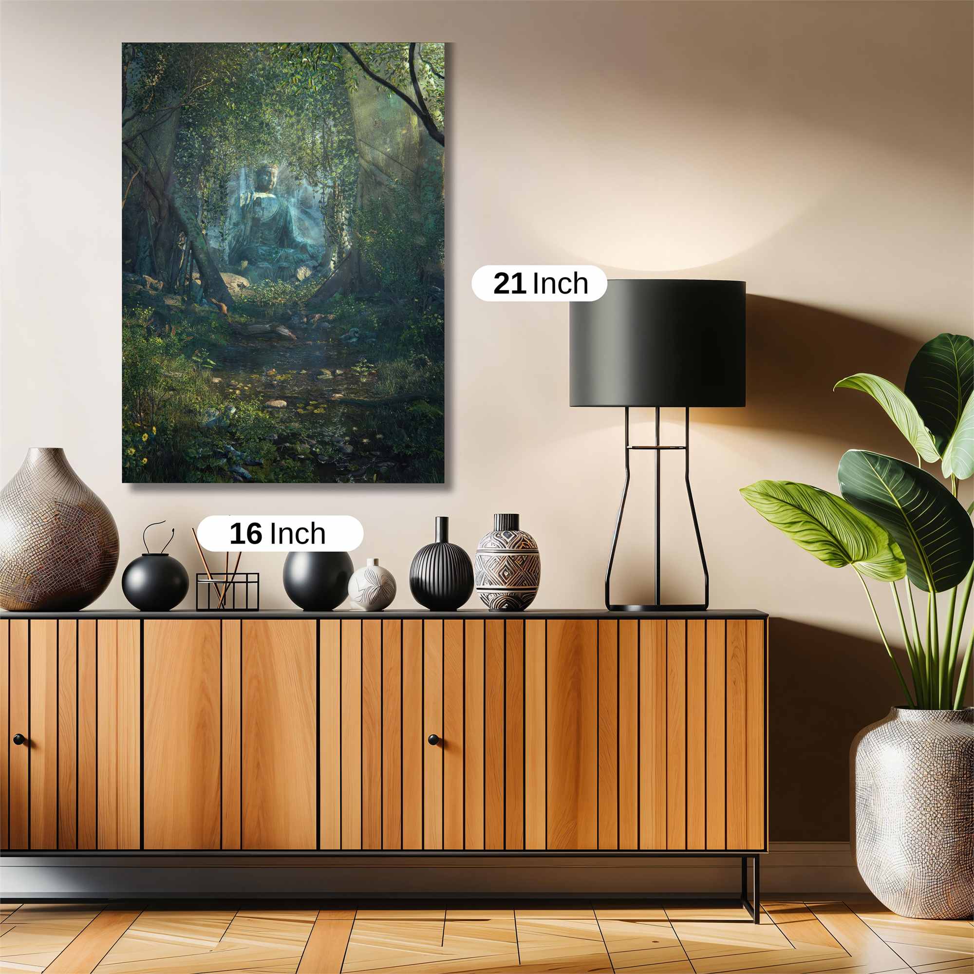 Forest Serenity Safe Wall Magnetic / M