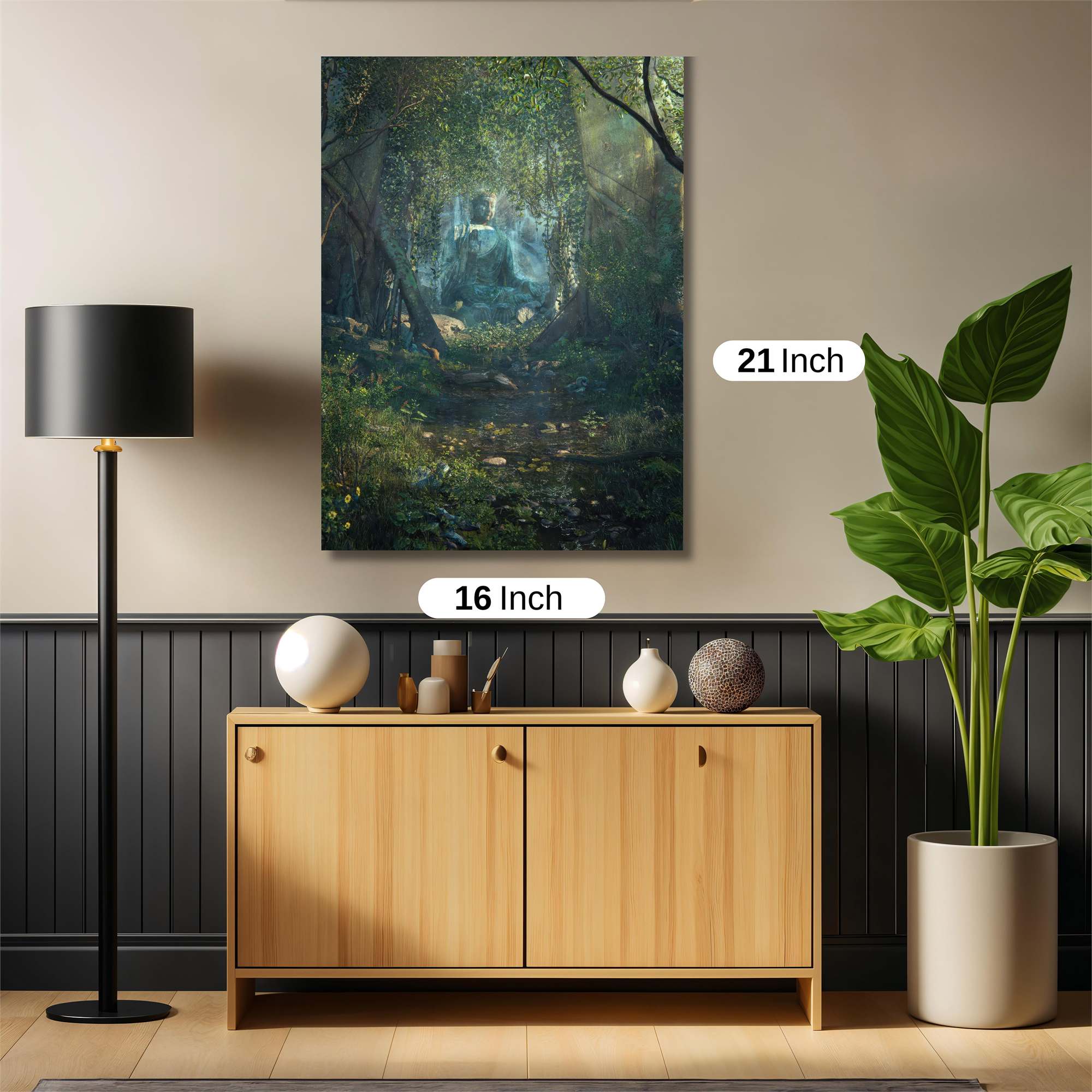 Forest Serenity Safe Wall Magnetic / M