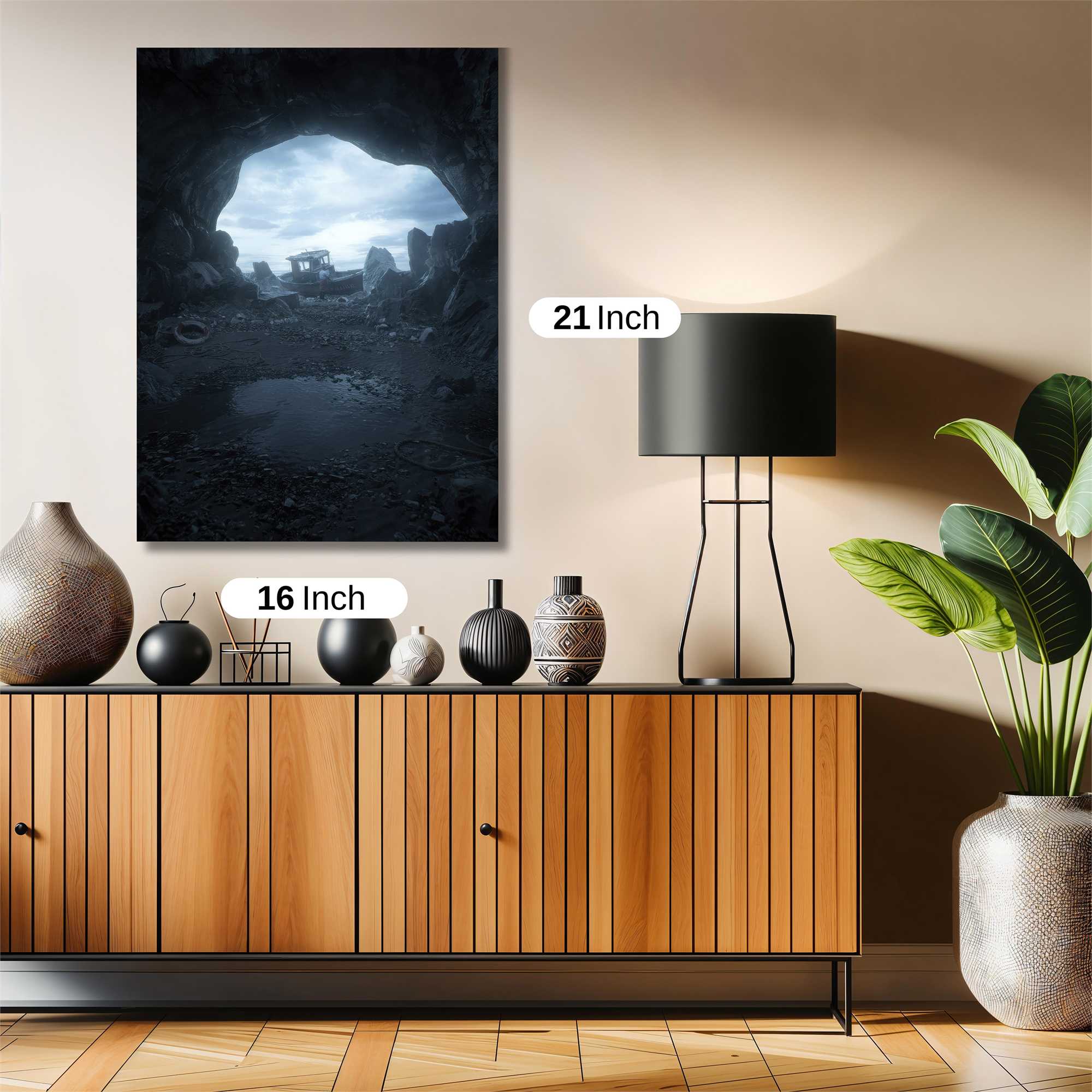 Cave Gloom Safe Wall Magnetic / M