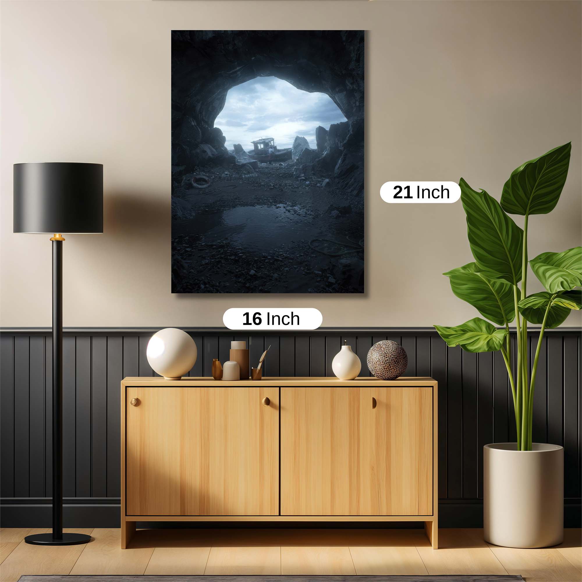 Cave Gloom Safe Wall Magnetic / M