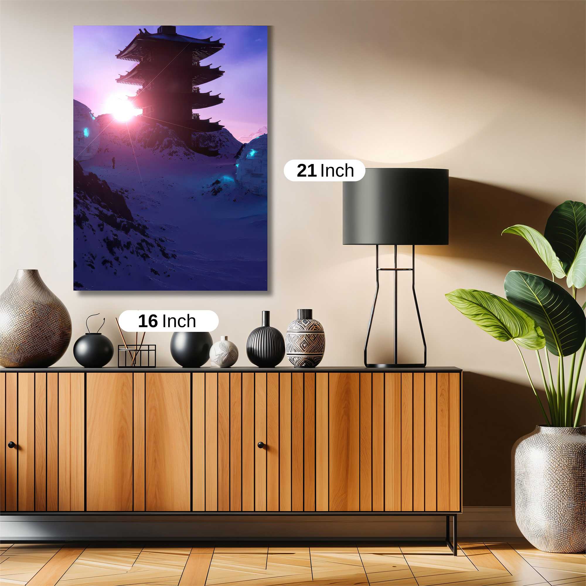 Pagoda Serenity Safe Wall Magnetic / M