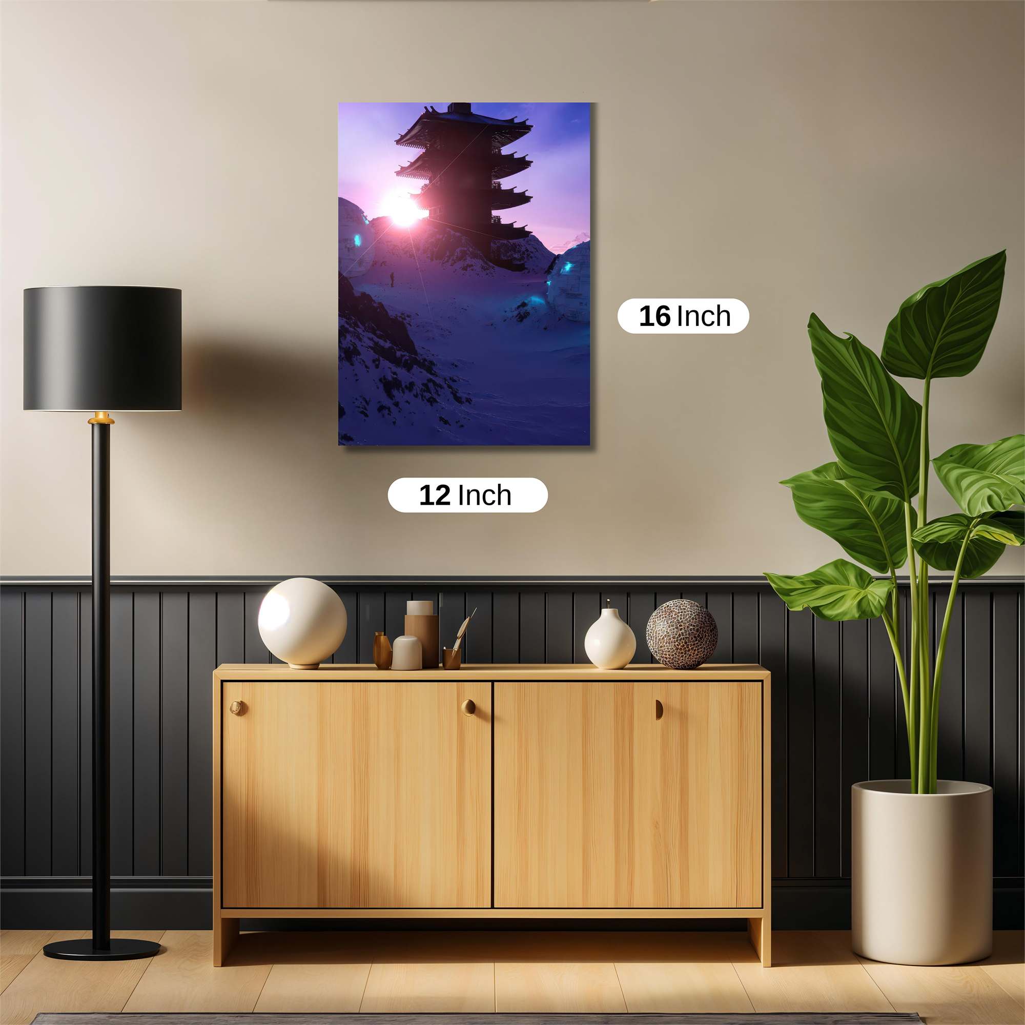 Pagoda Serenity Safe Wall Magnetic / M