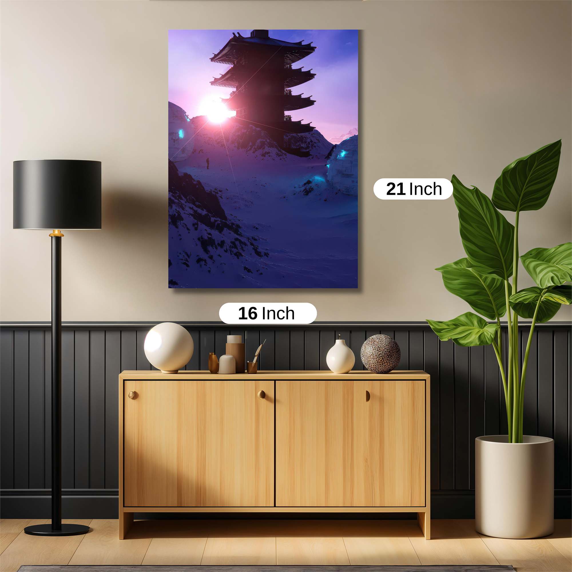 Pagoda Serenity Safe Wall Magnetic / M