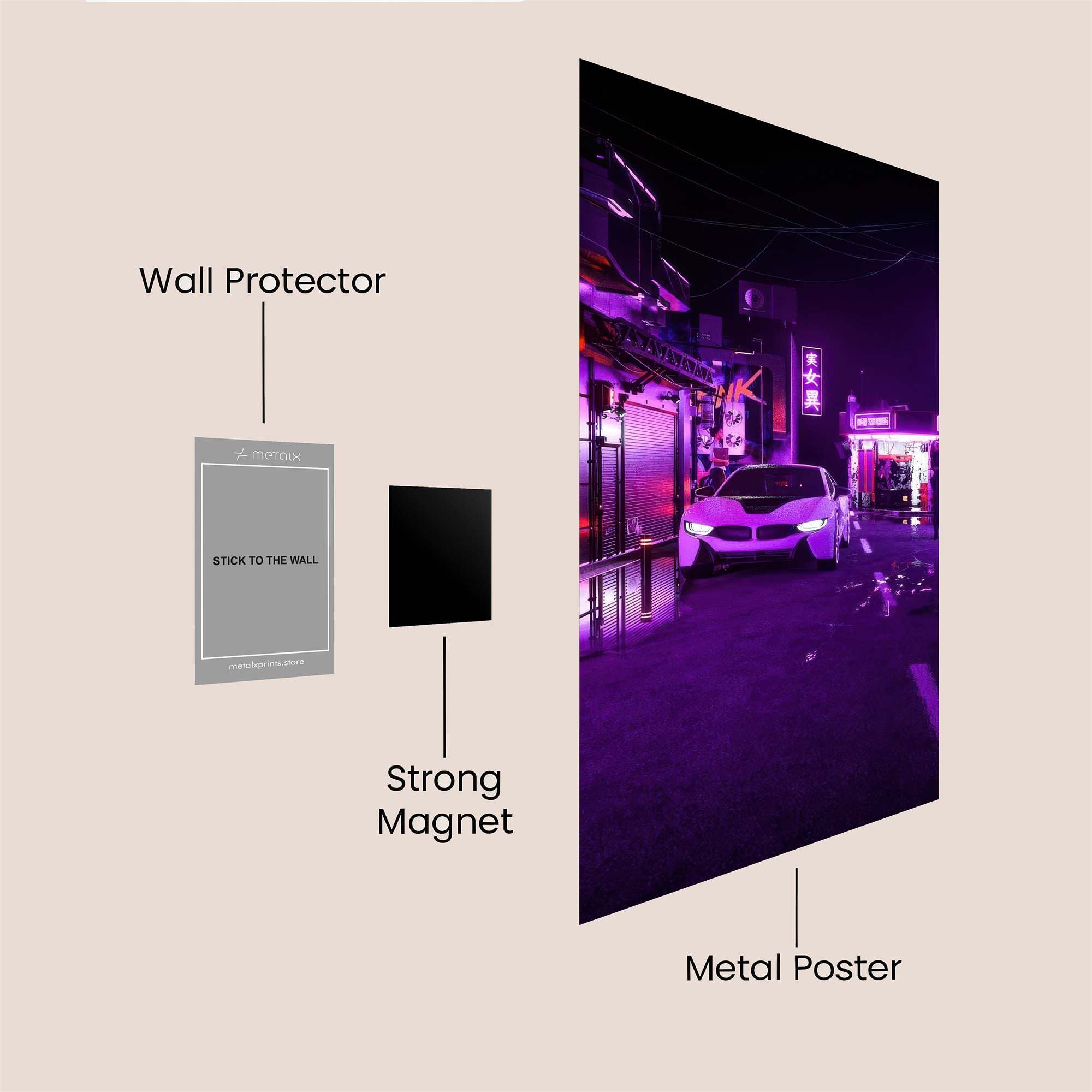 Cyberpunk Serenity Safe Wall Magnetic / M