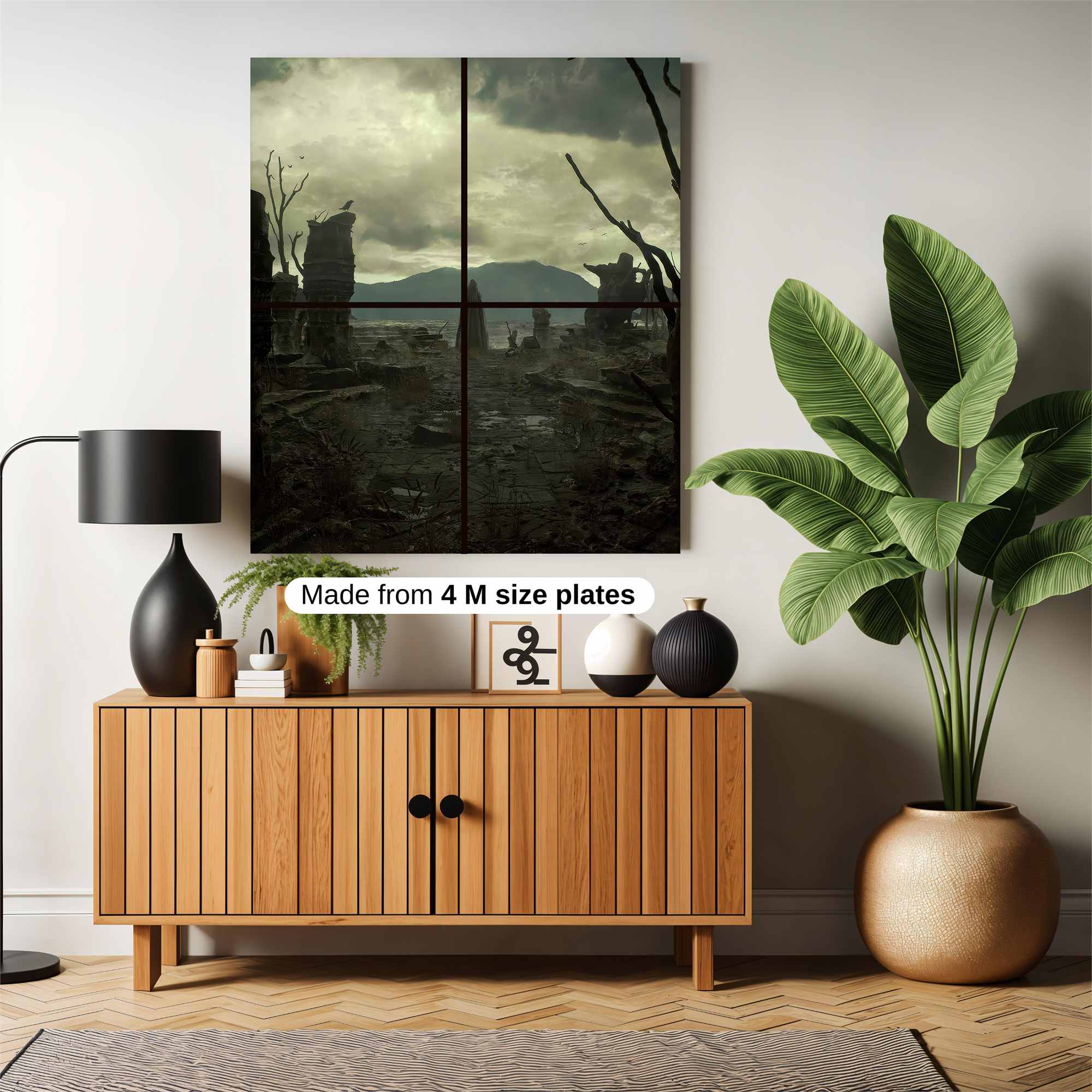 Ruins Desolate Safe Wall Magnetic / M
