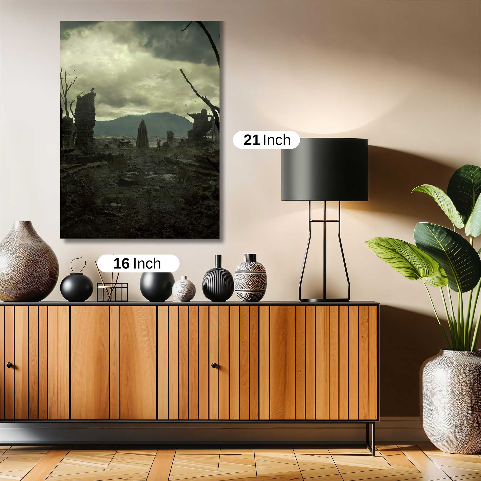 Ruins Desolate Safe Wall Magnetic / M