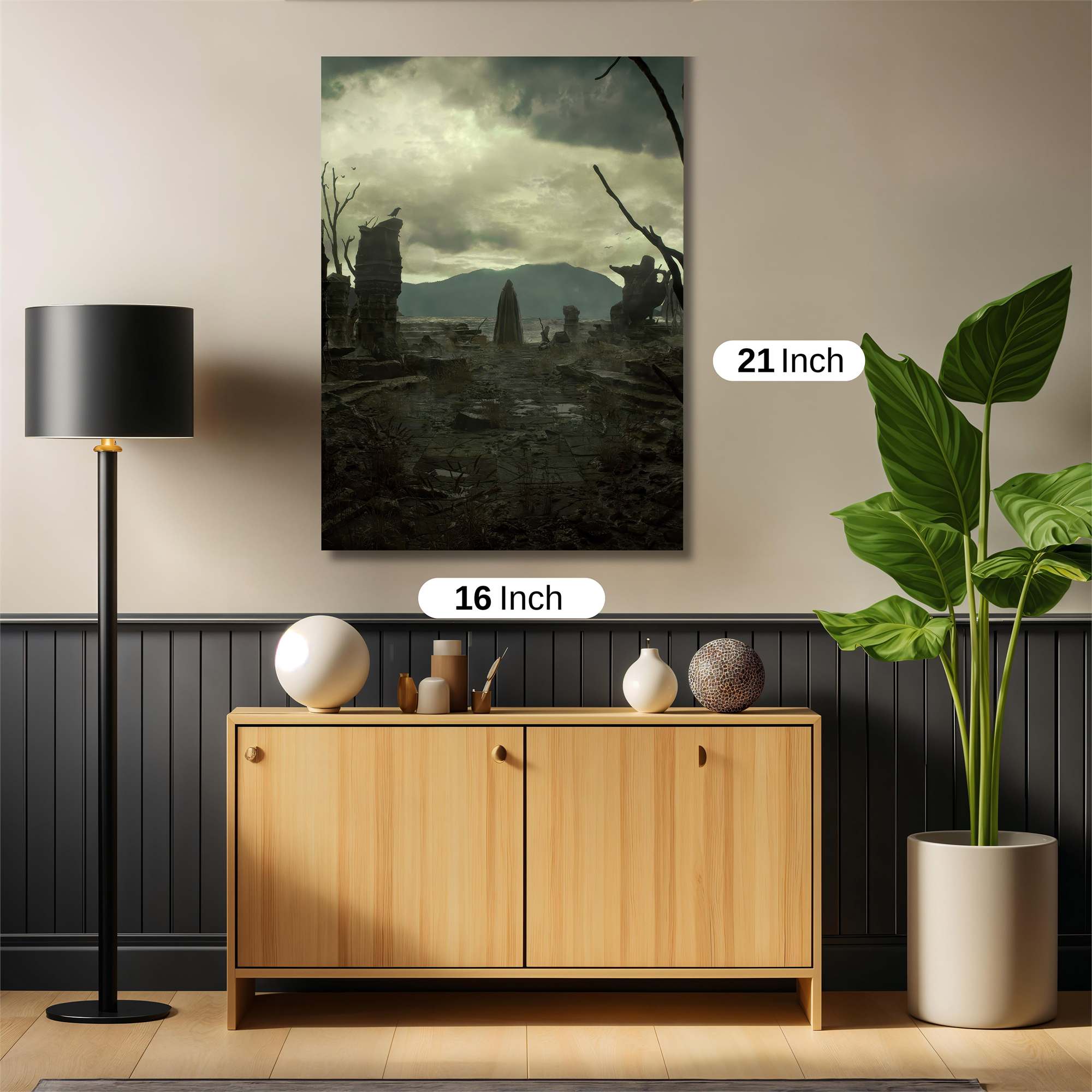 Ruins Desolate Safe Wall Magnetic / M