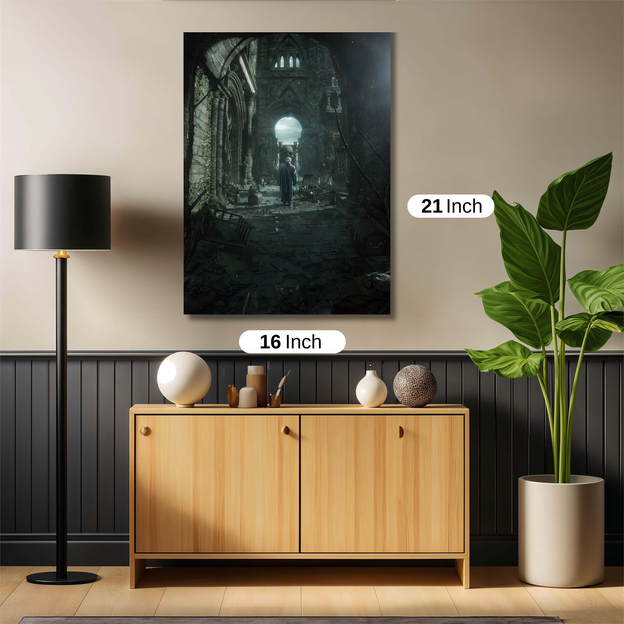 Ruined Serenity Safe Wall Magnetic / M